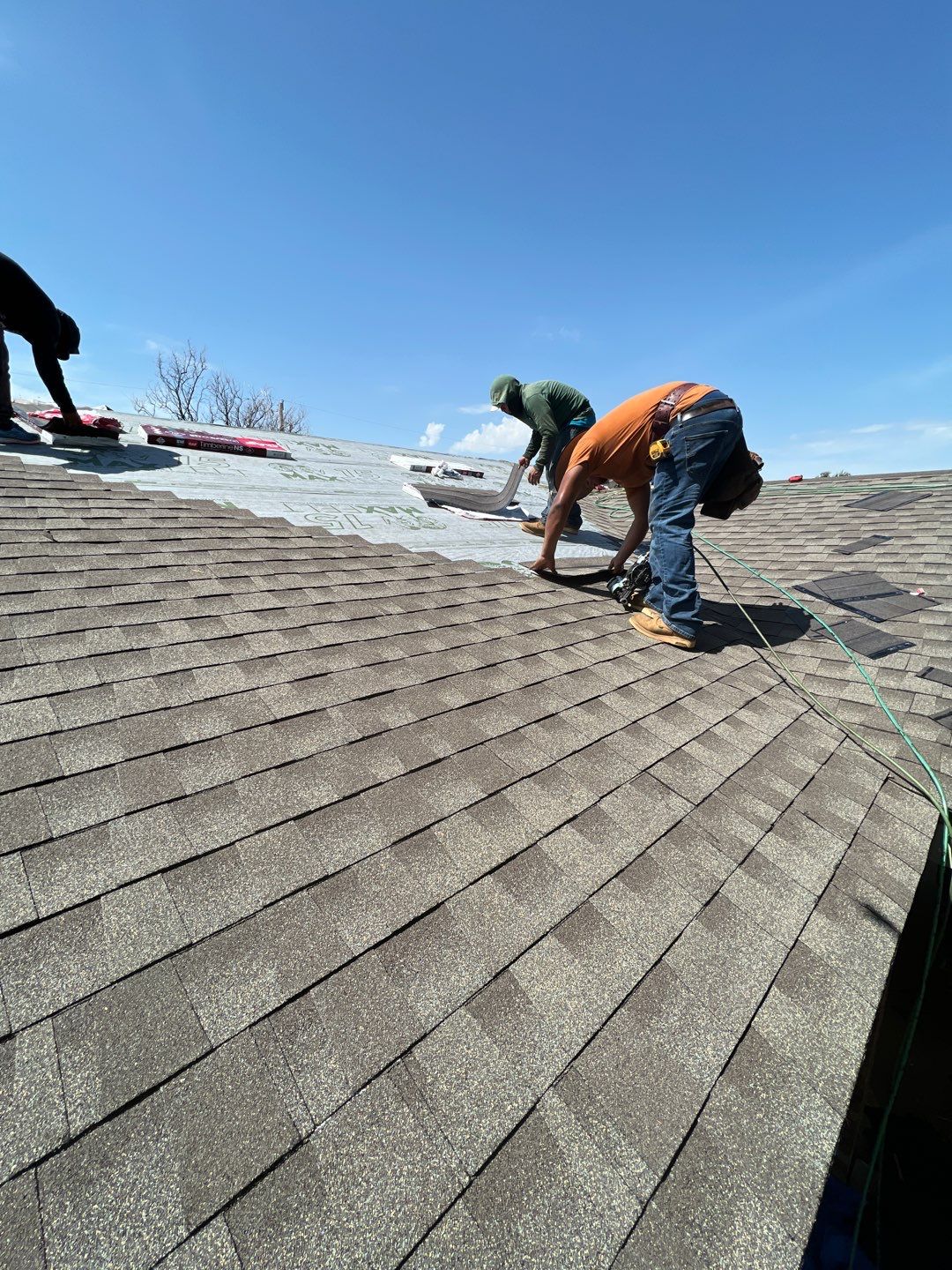 Residential Roofing Installation using GAF Natural Shadow  by A & H Roofing and Contracting, LLC