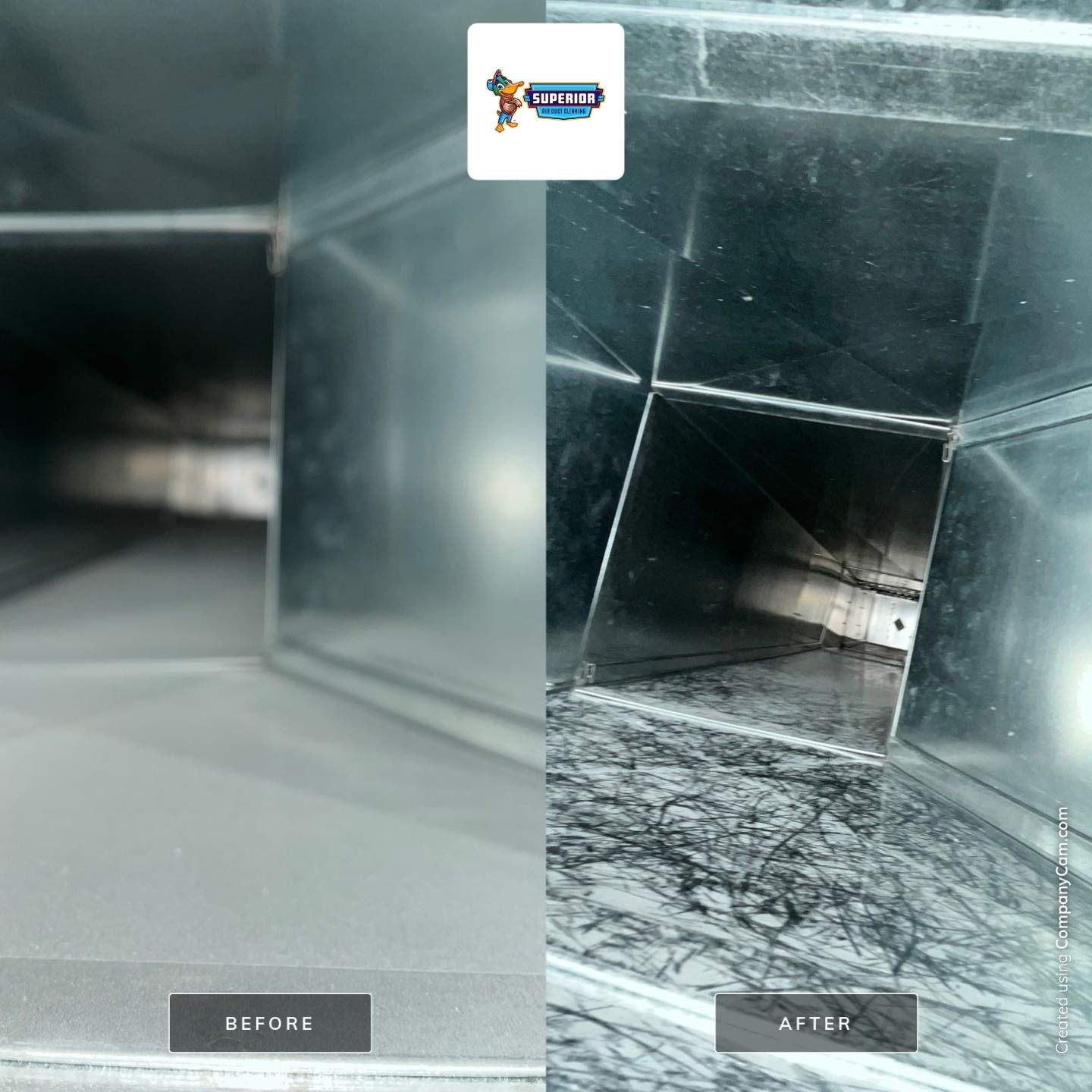 Air Duct Cleaning With a Vacuum Truck in Columbiana, OH by Superior Air Duct Cleaning