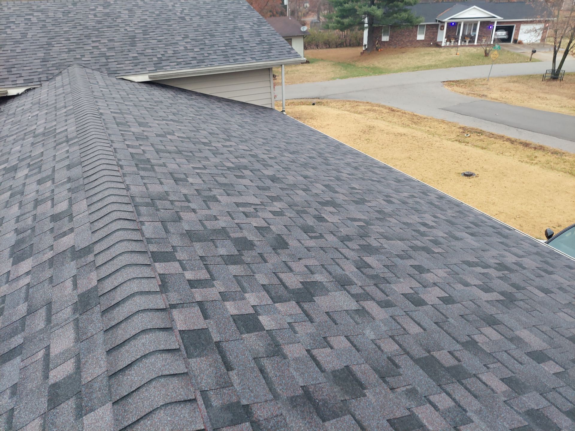 Residential Roofing Install - Owens Corning Duration - Color Midnight Plum  by Titan Commercial & Residential Roofing 