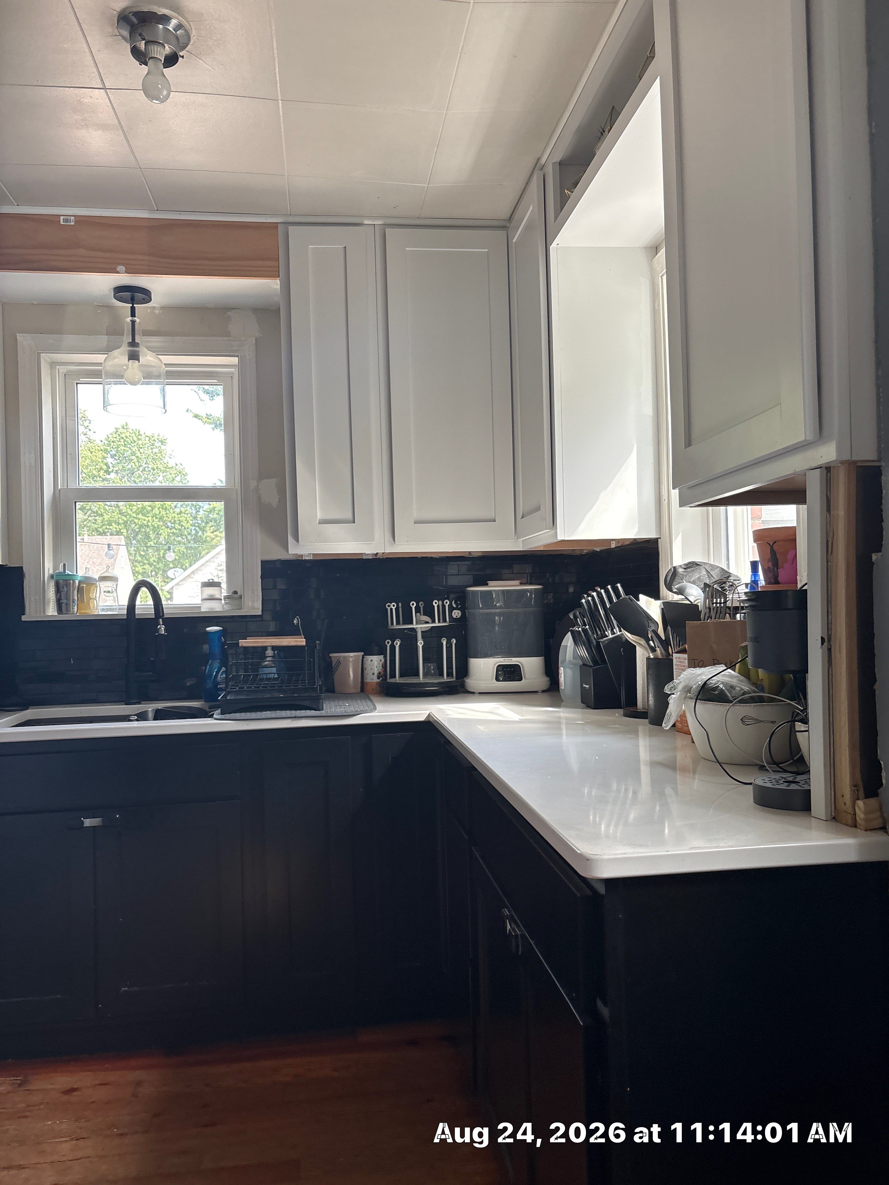 Modern Kitchen Renovation with Two-Tone Cabinetry in Lincoln by CompanyCam Sales Demo