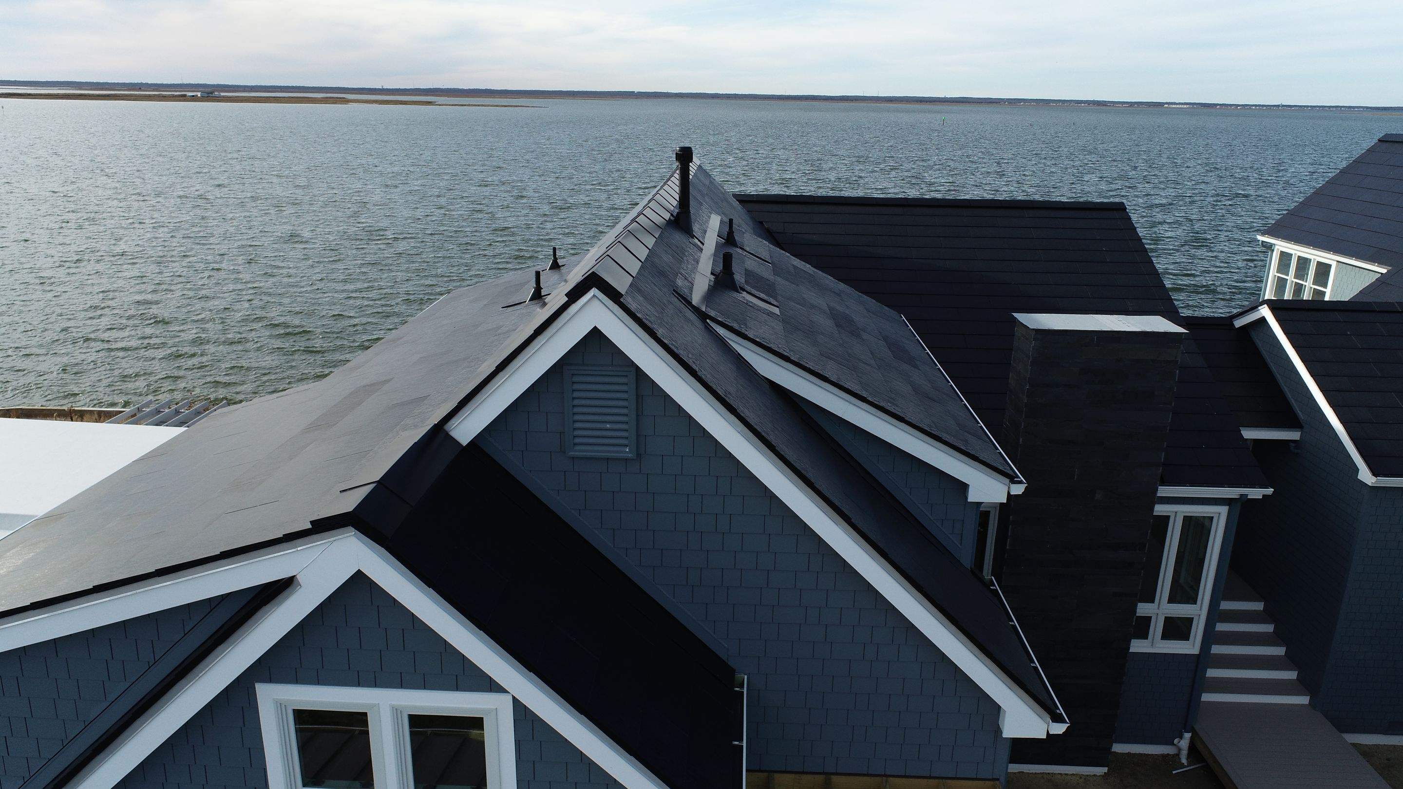 Tesla Solar Roof Long Beach Island New Jersey by American Home Contractors