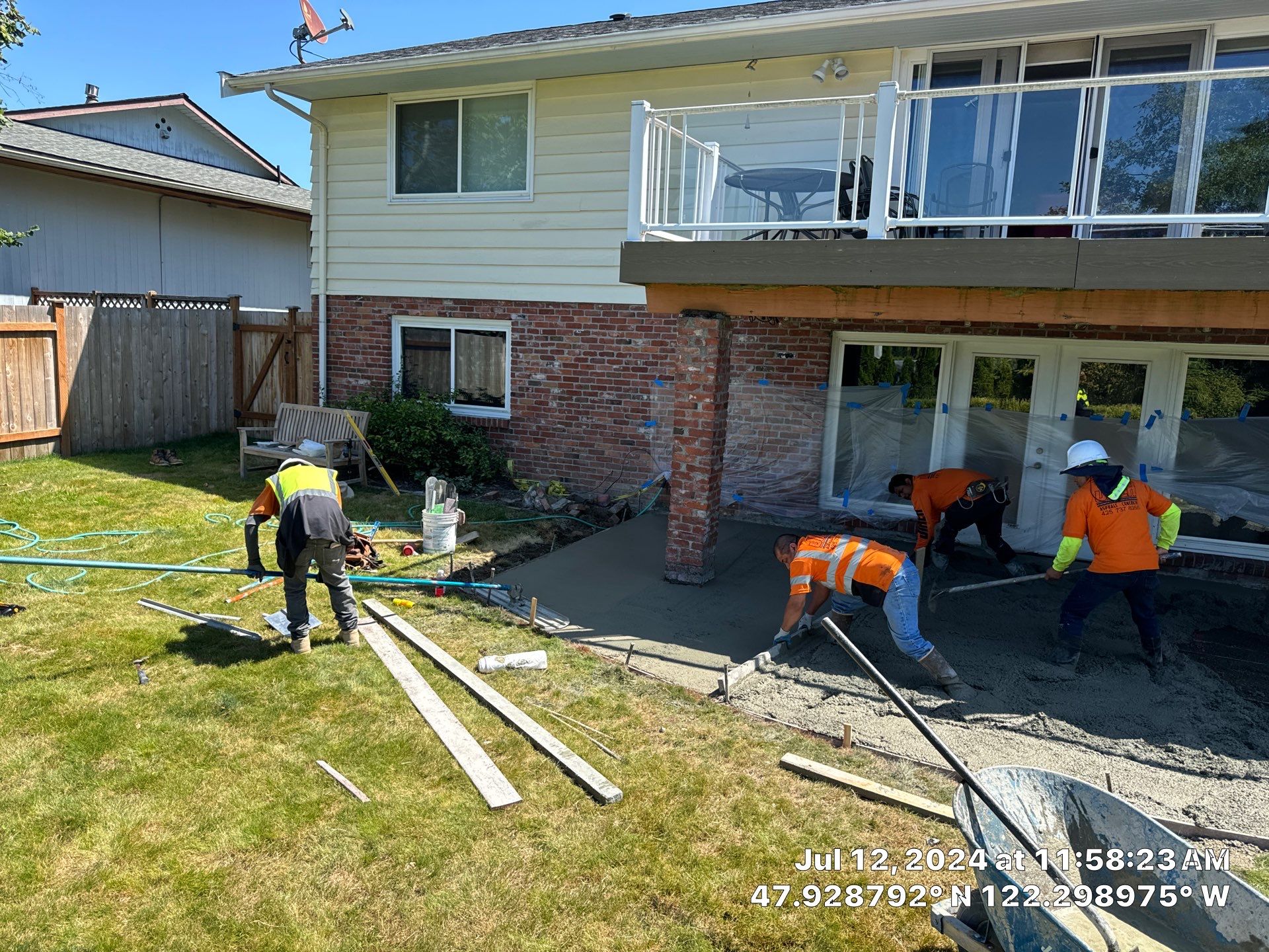 Susan | Concrete Patio by Jireh Asphalt & Concrete Inc 