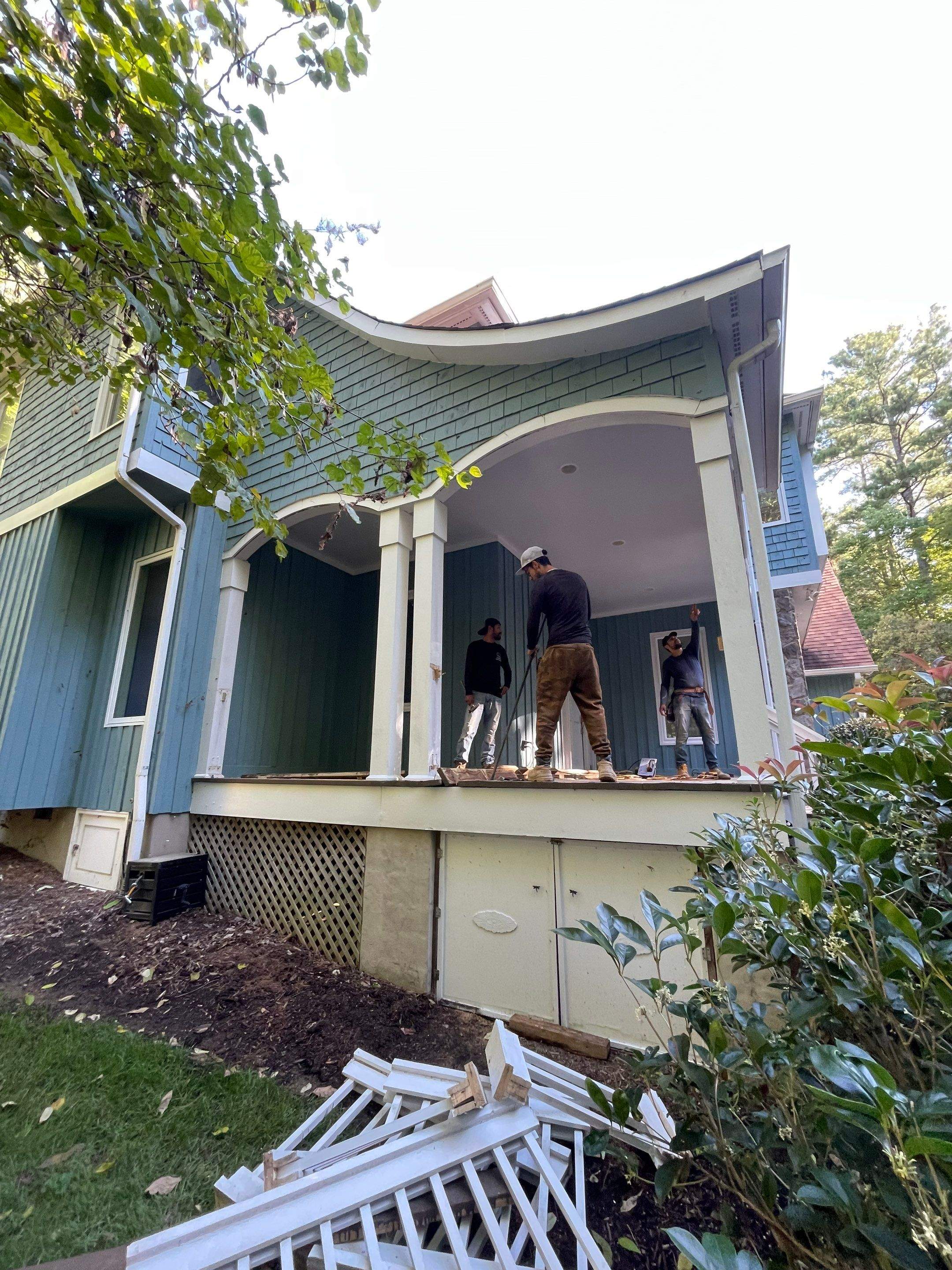 Front Porch and Deck Renovation in Lincoln, Nebraska by CompanyCam