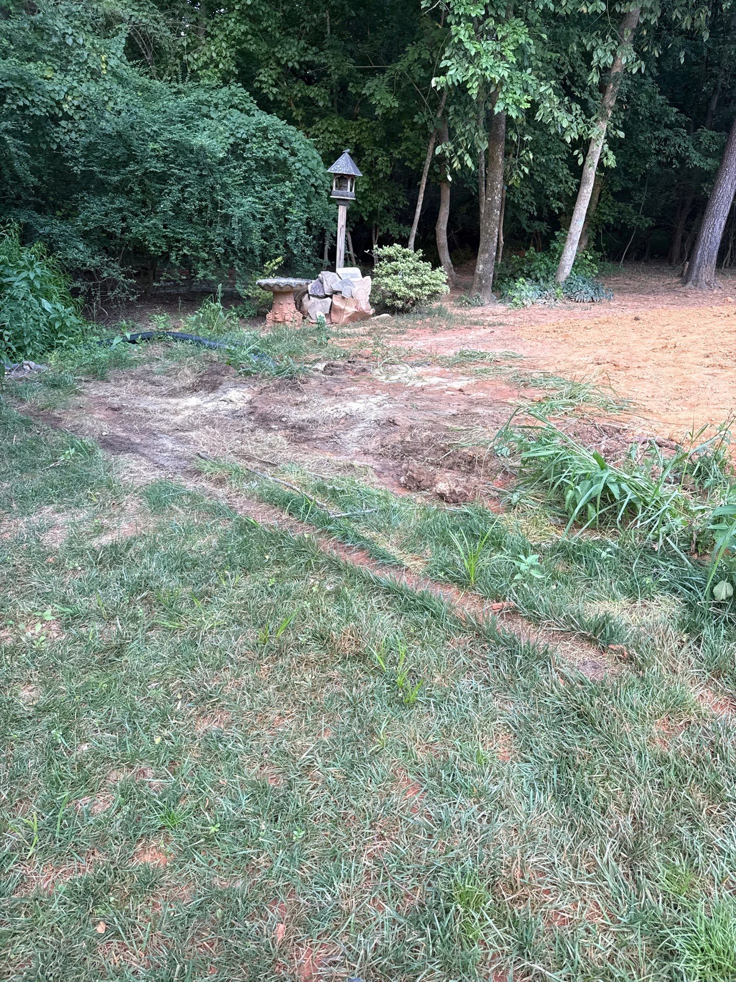 Project in Weddington by Badger Hauling