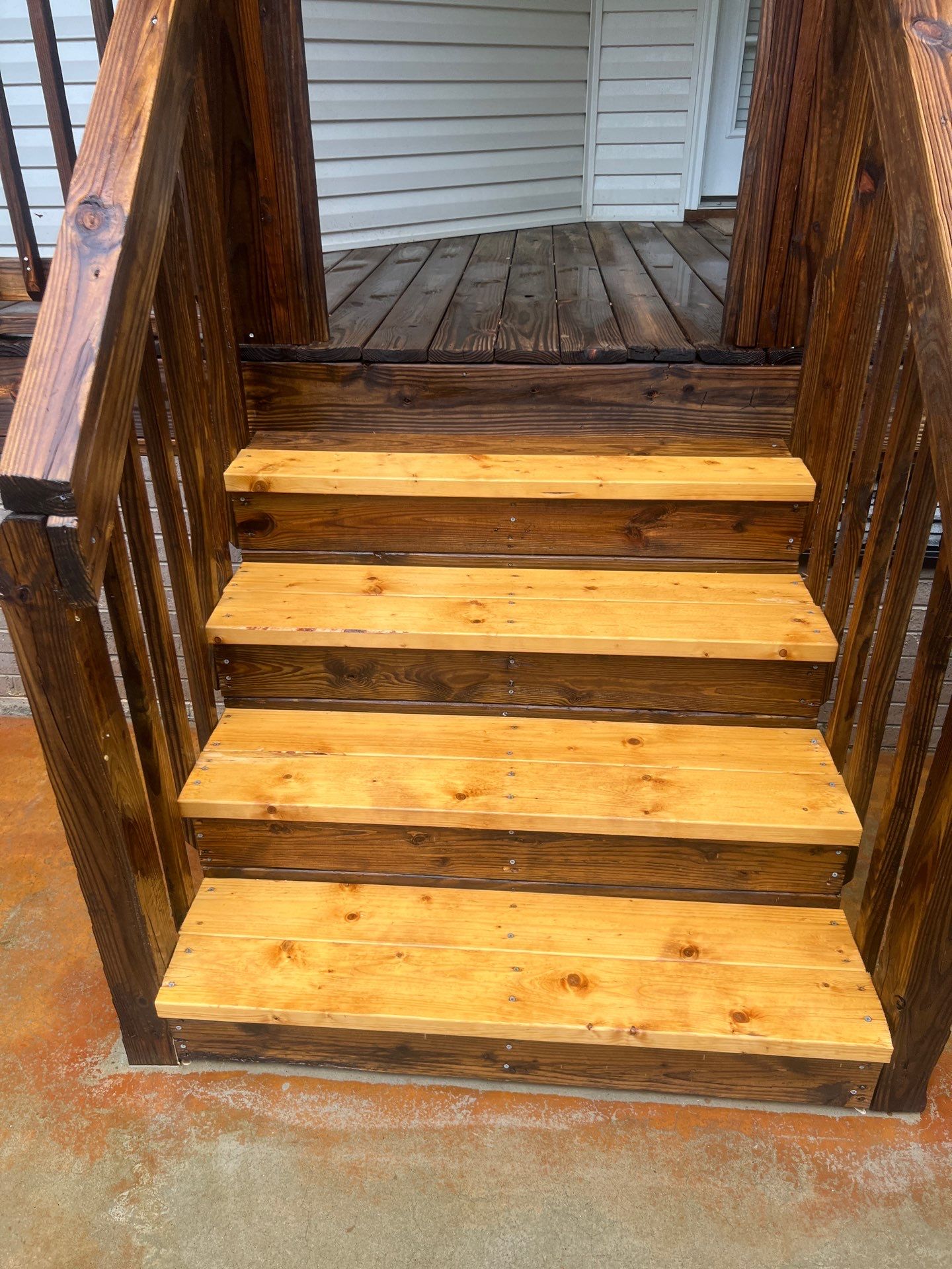 Weathered Deck using Wood Sealant by DuraSeal