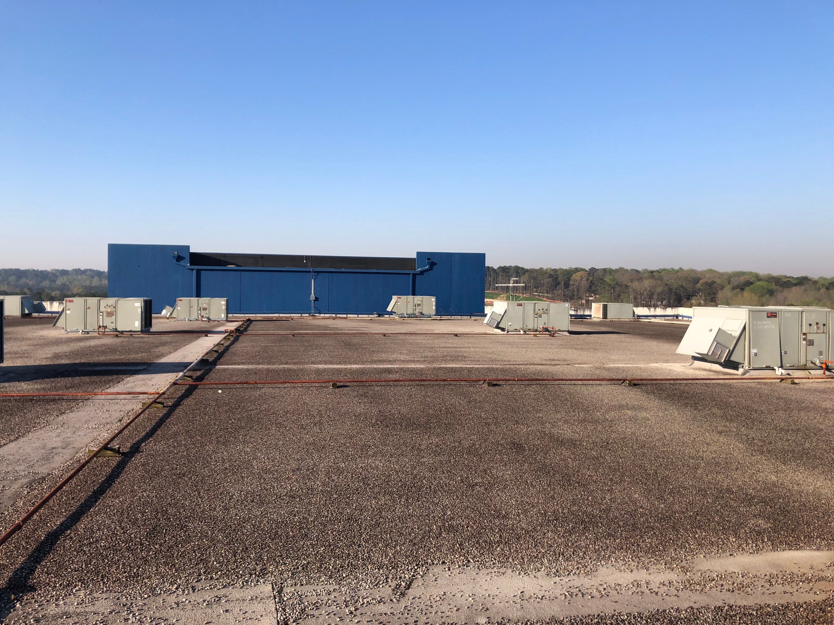 Large Commercial Maintenance Job in Stockbridge Georgia by First Due Roofing