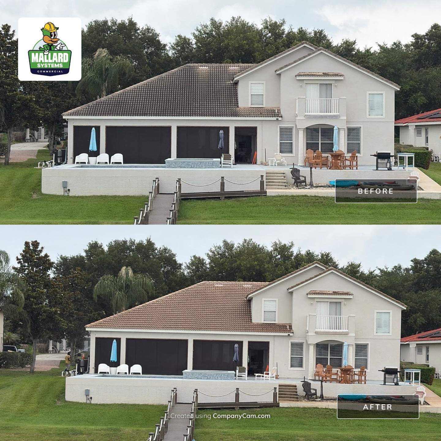 Roof and Exterior Cleaning by Mallard Systems