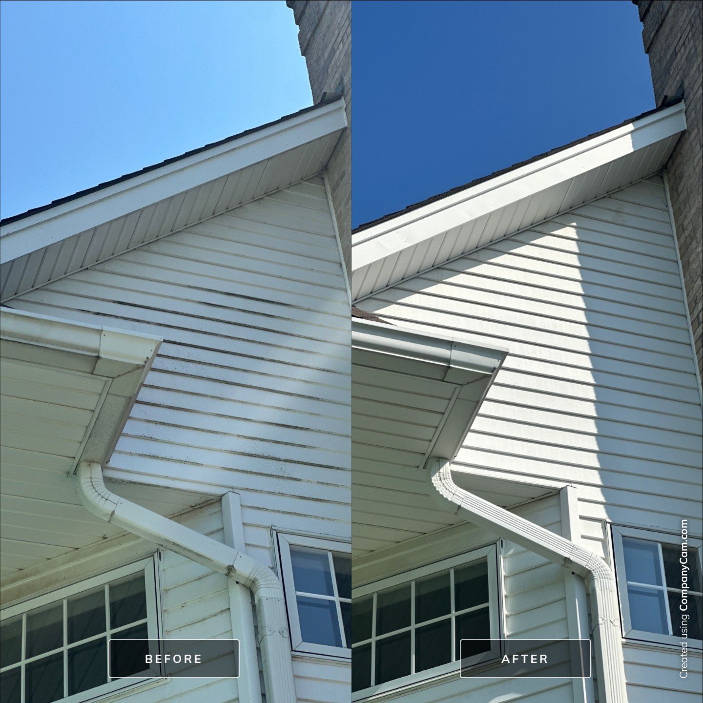 Project in McHenry by Simmons Power & Soft Washing