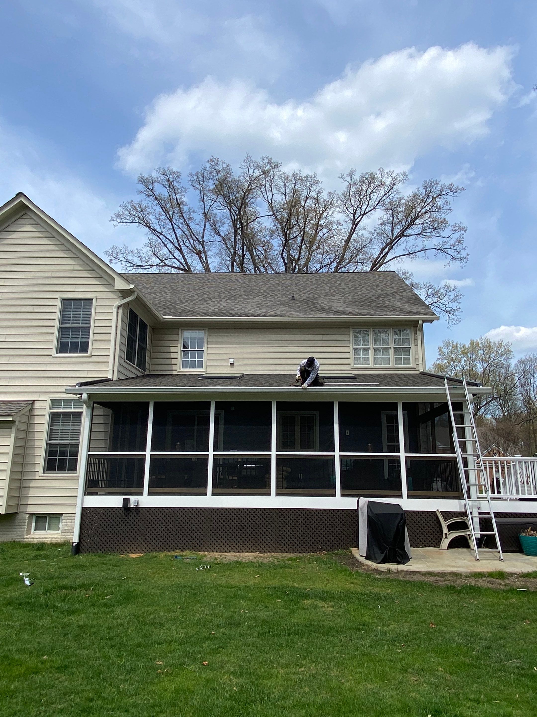 Burke: CertainTeed Landmark Pro Designer Shingles in Max Def Weathered Wood by RM Banning, Inc.