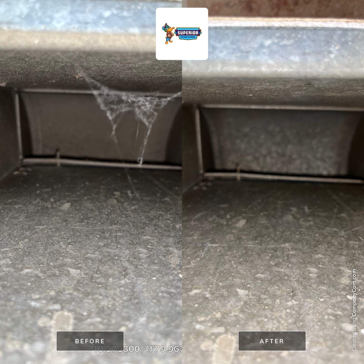 Air Duct Cleaning With a Vacuum Truck in Allison Park, PA by Superior Air Duct Cleaning