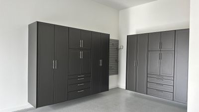 Dale S. added these cabinets to his garage