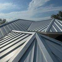 24ga 1.5" Mechanical Seam Mill Finish by Total Roofing System The Metal Roof Experts