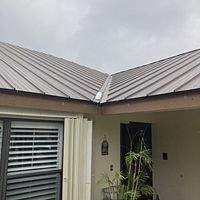 24ga 1" Nail-Strip Mansard Brown by Total Roofing System The Metal Roof Experts