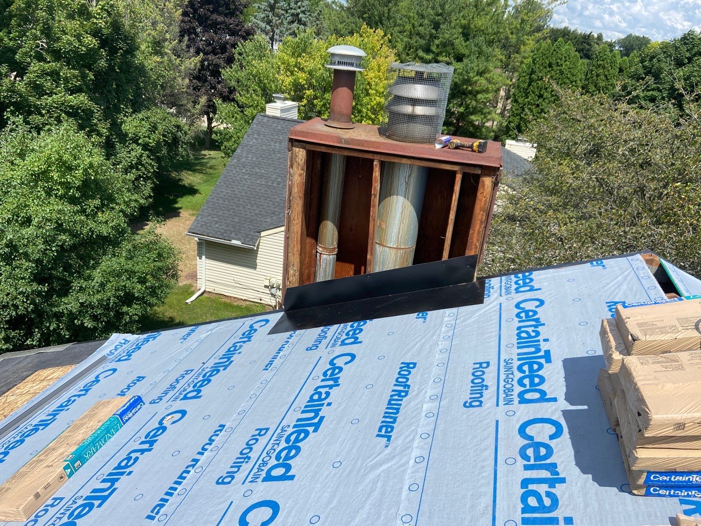Roof Replacement using CertainTeed Landmark by 180 Contractors
