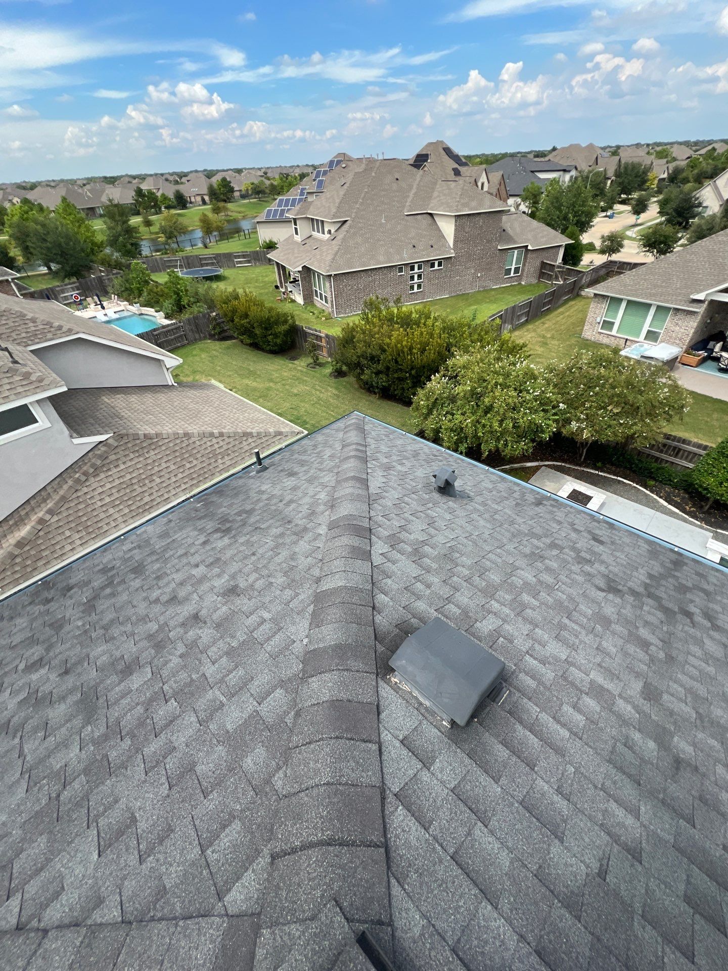 Residential Roofing Repair using Owen's Corning Duration (Lifetime) Shingles by Roof Repair Company