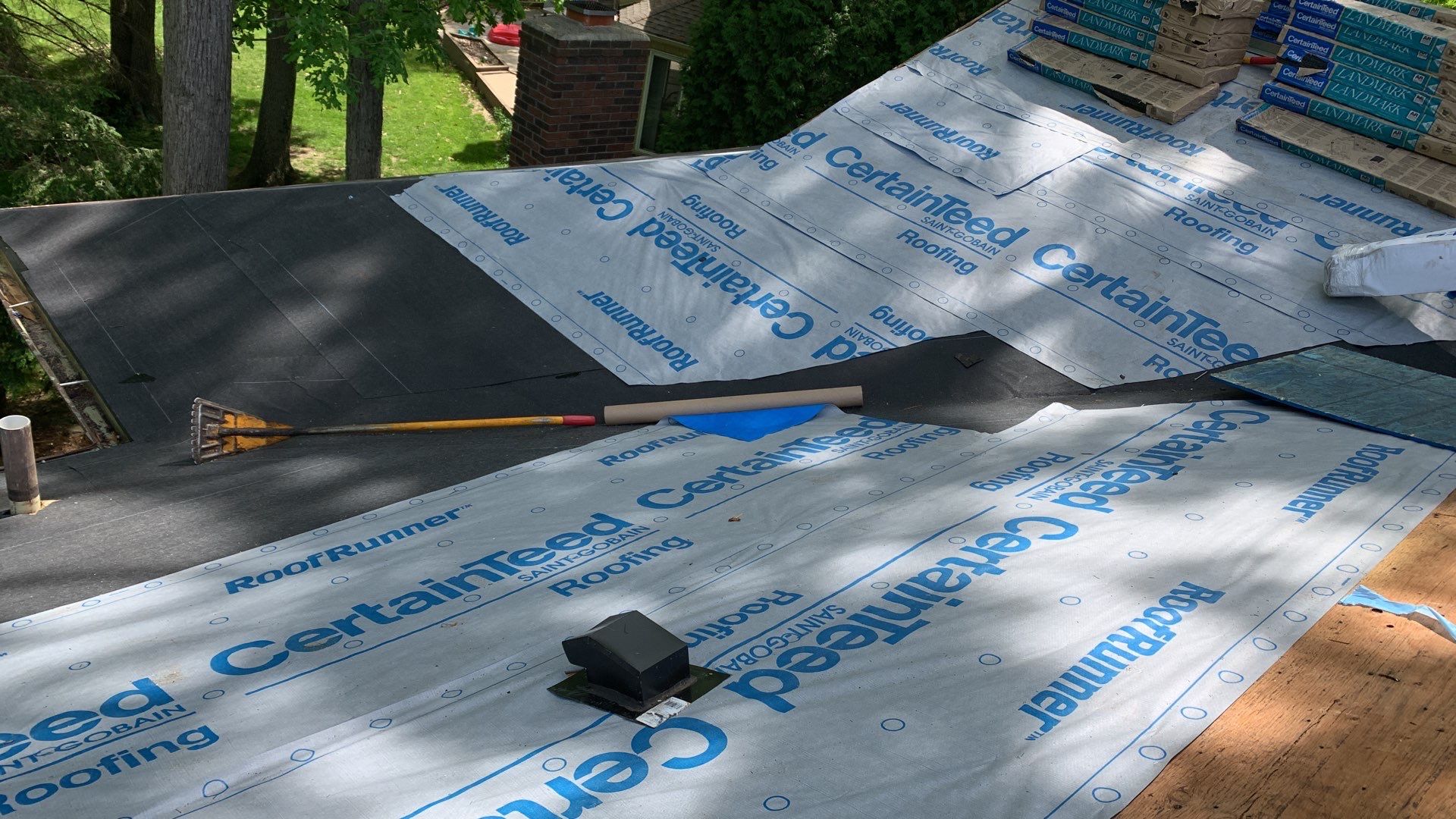Roof Replacement using CertainTeed Landmark by 180 Contractors