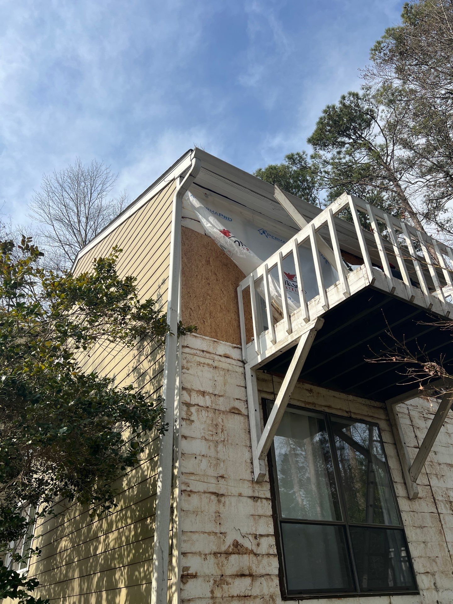 Exterior Painting with Accent Color and James Hardie Siding Installation in Marietta, GA by Nelson Exteriors