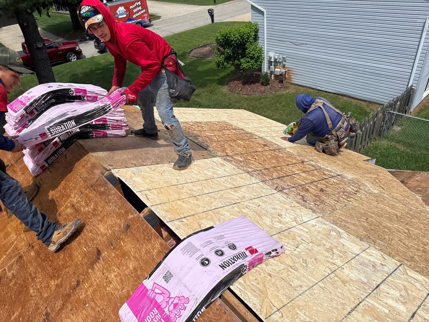 Roof Replacement using Owens Corning Tru Definitions by 180 Contractors
