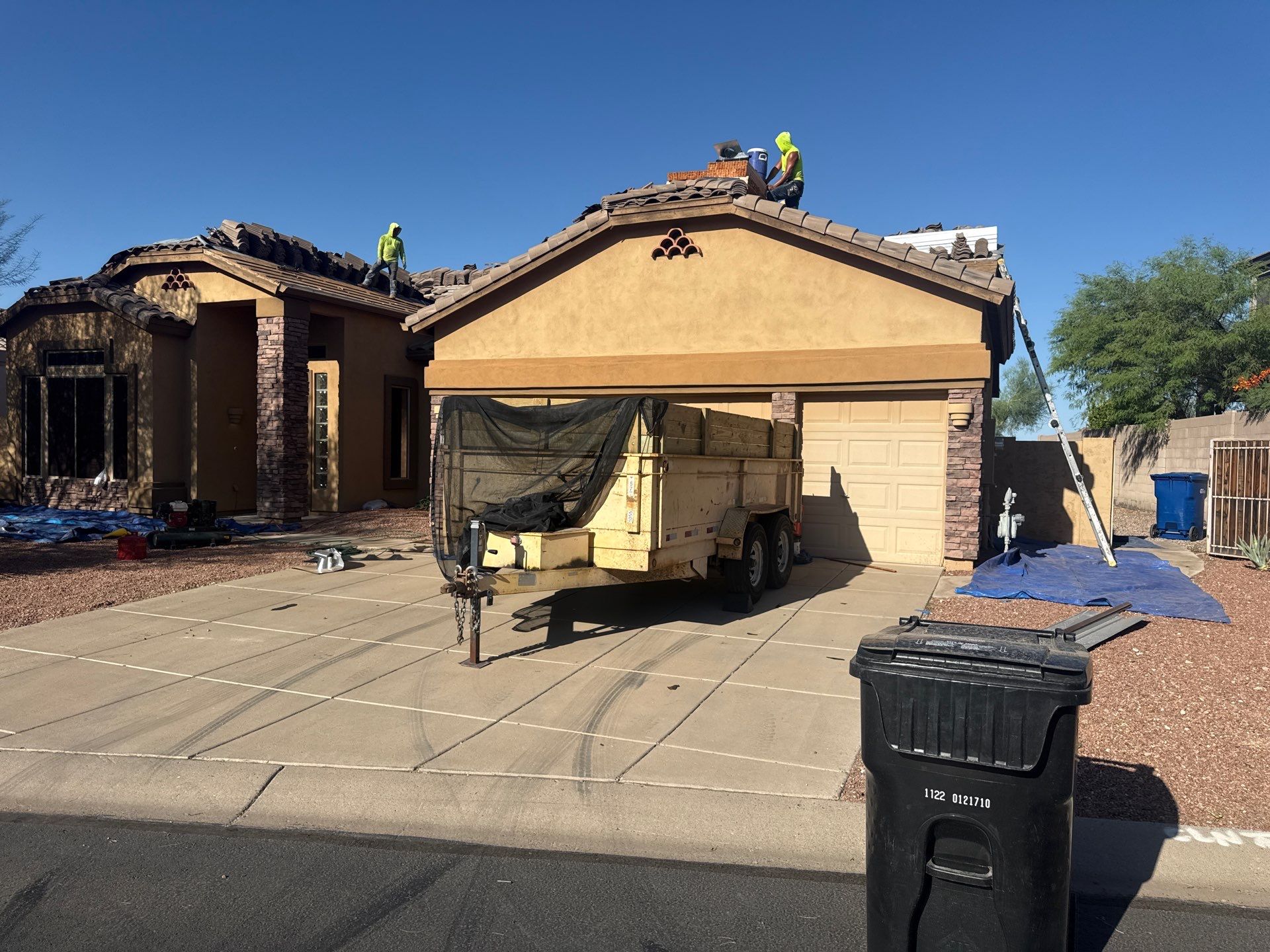 Mesa, AZ Concrete Tile Roof Underlayment Replacement by APM Builders LLC