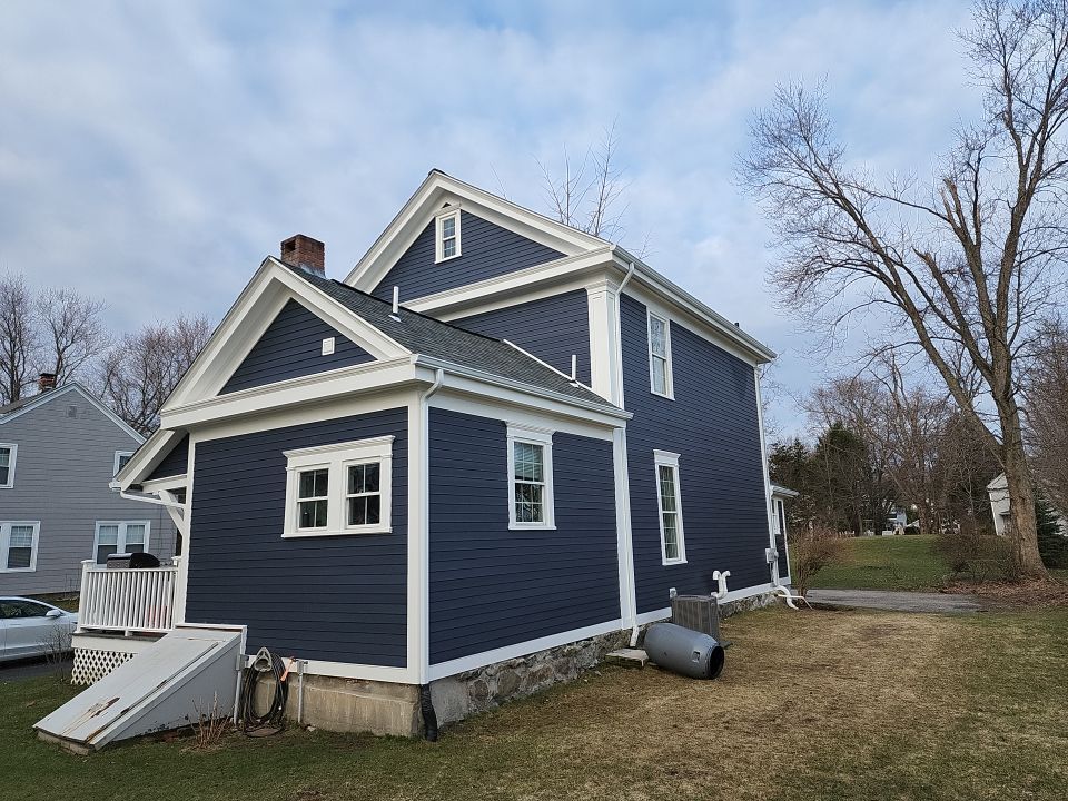 Siding Installation using James Hardie by UBrothers Construction