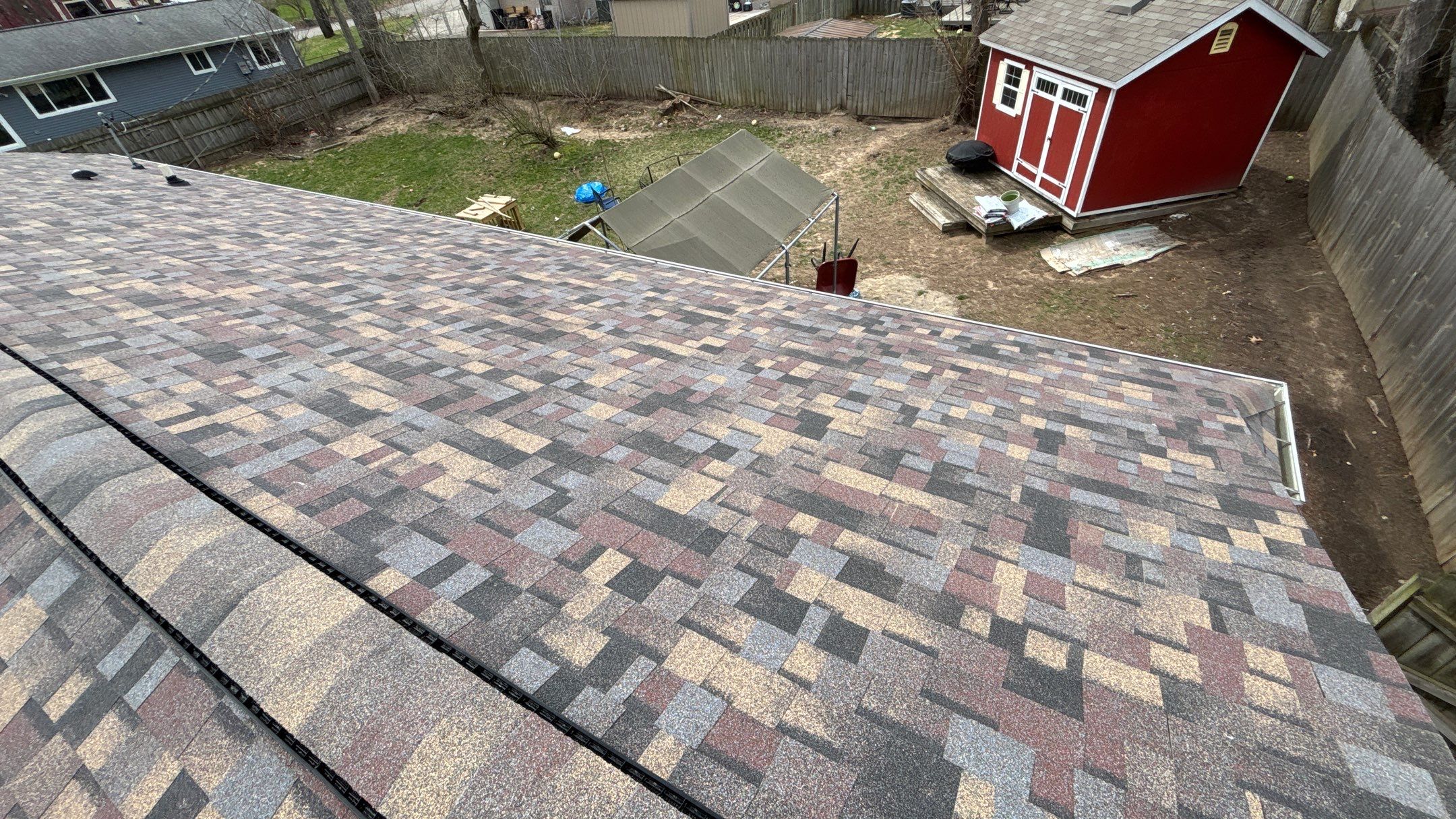 Roof Replacement using Owens Corning Summer Harvest by 180 Contractors