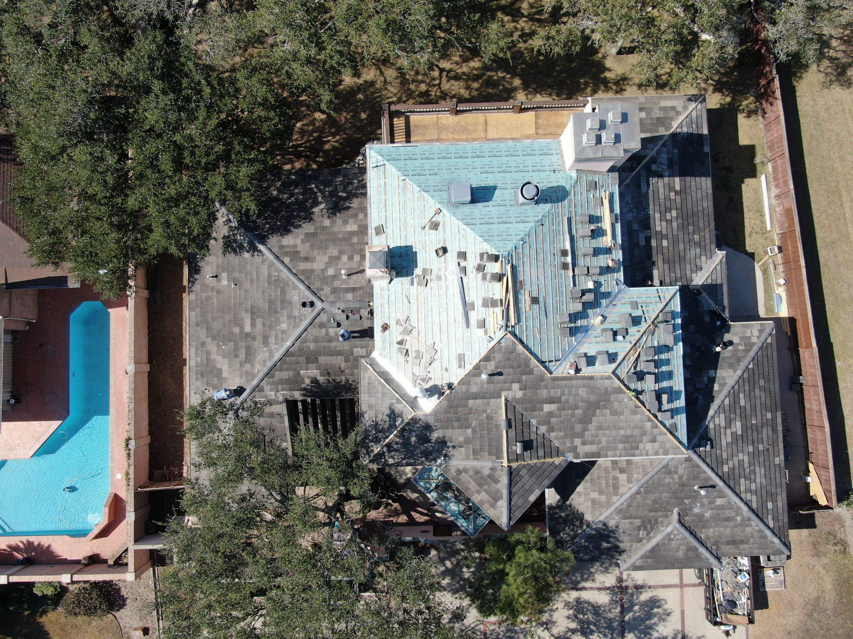 Golf Course Mansion on the Green, in the Heart Of Corpus Christi by Bayfront Roofing and Construction