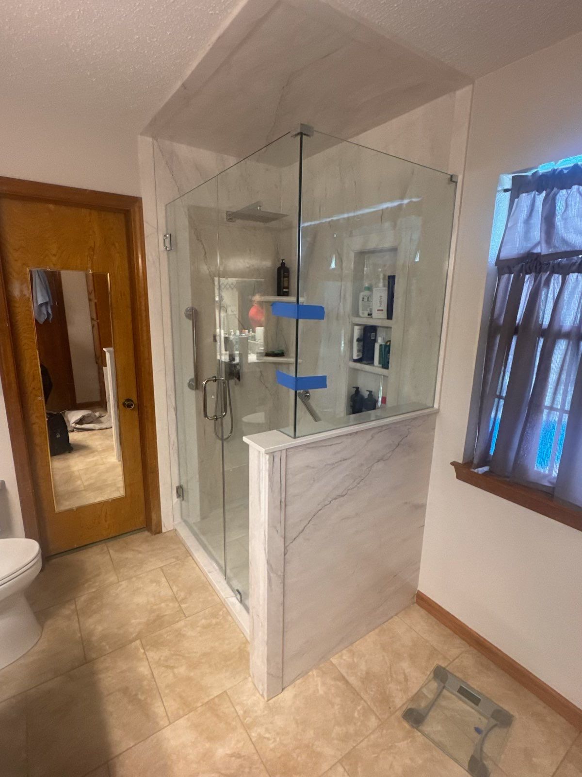 Full bathroom remodel in Buda by Lane Lauritsen - The Hill Country, Texas