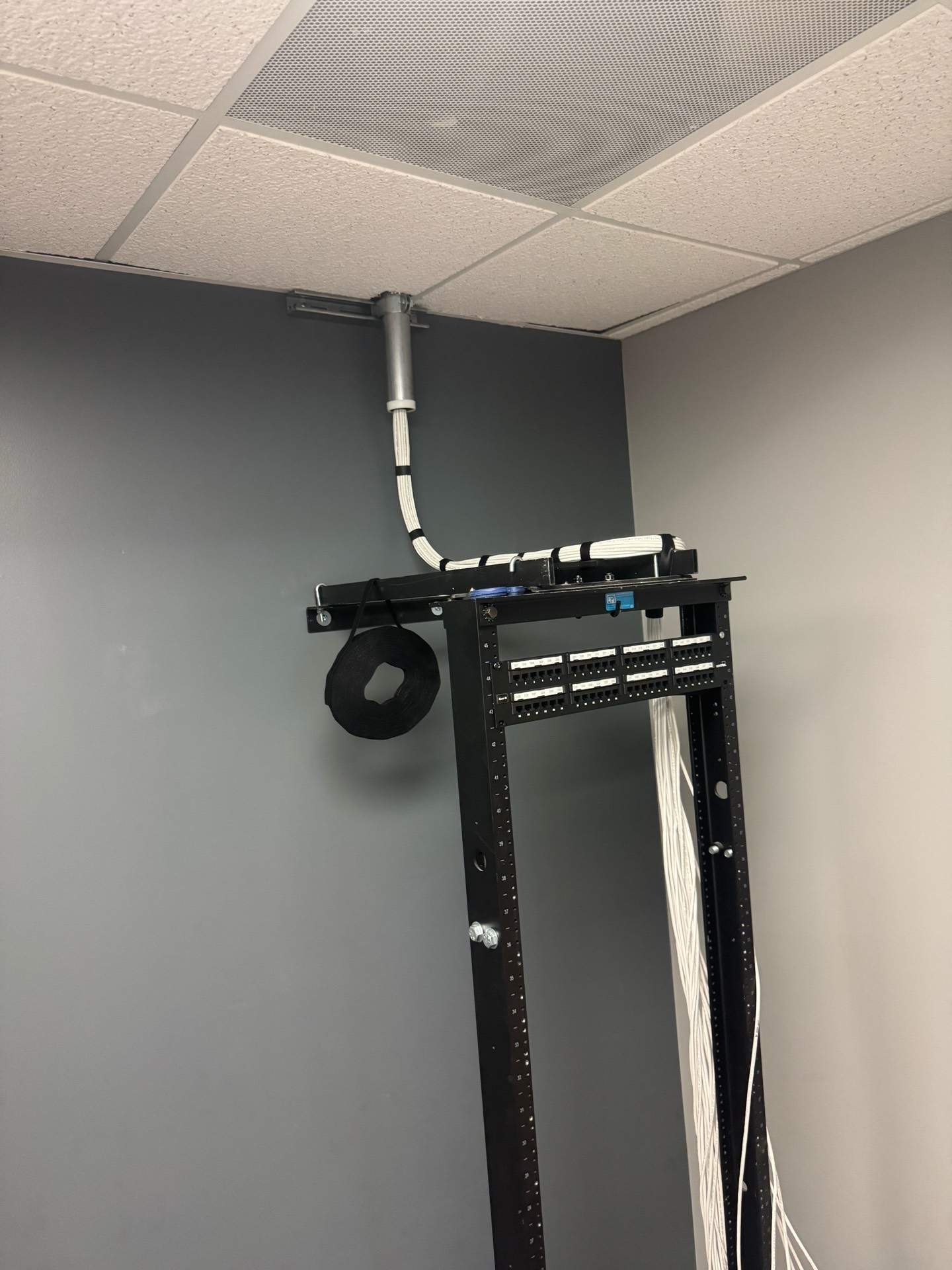 Cat6 CMP Structured Cabling Project – Anaheim, CA by Ring and Ping Inc.