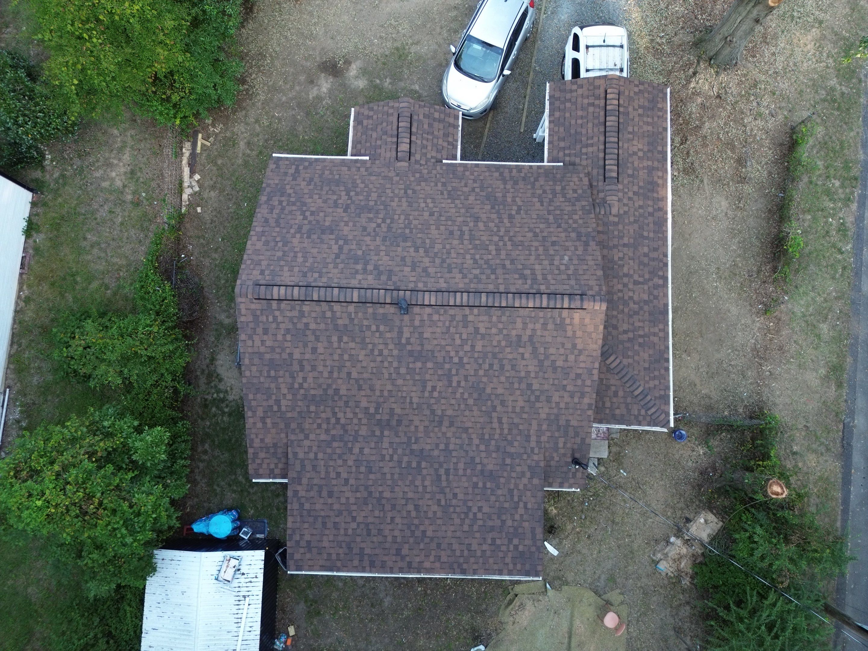 Roof replacement, gutter and interior repair by hail damage by Just Brilliant Restoration JBR