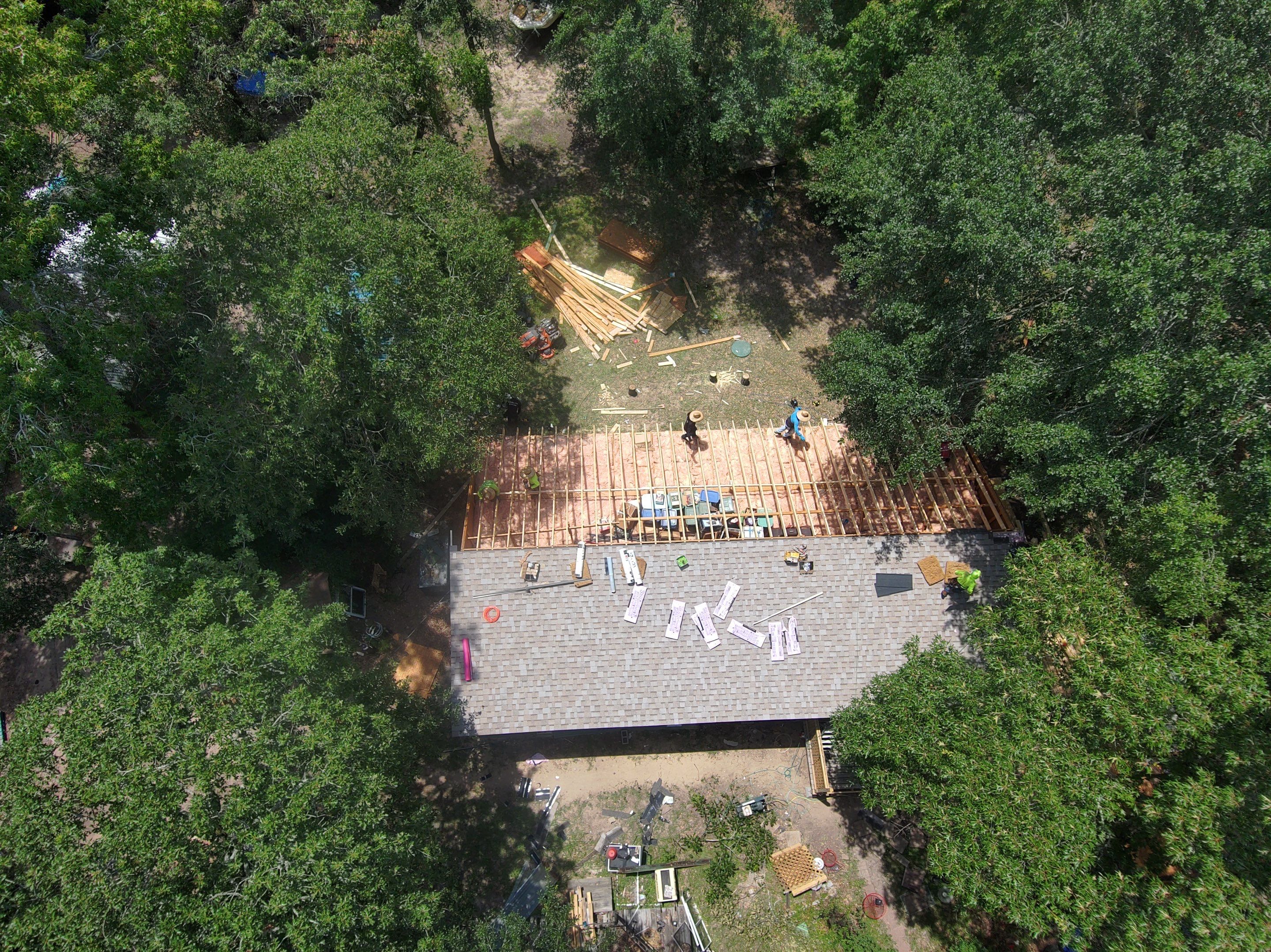 Residential Roofing Installation using Owen's Corning Duration (Lifetime) Shingles by Roof Repair Company