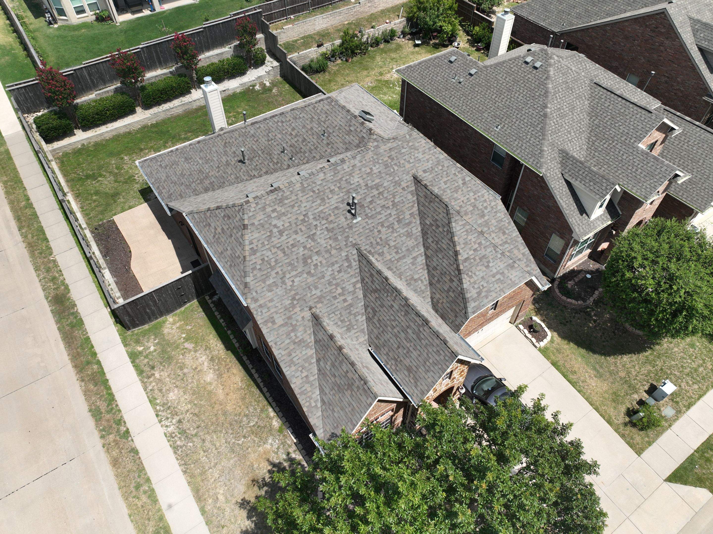 Residential Roofing Installation using Malarkey Vista Natural Wood by OneSource Roofing and Restoration