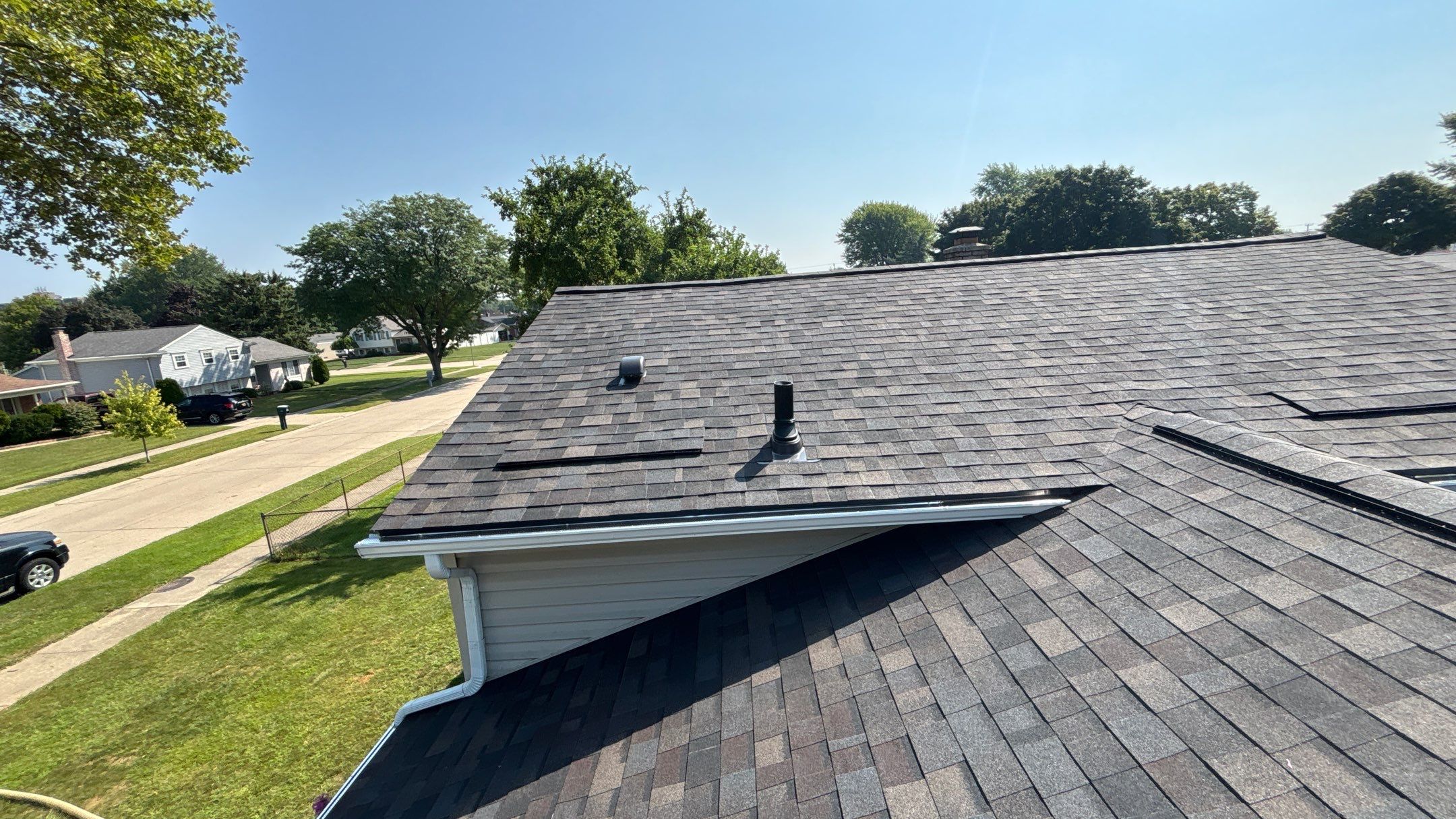 Roof Replacement using Owen Black Sable by 180 Contractors
