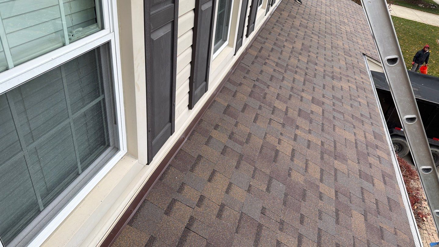 Roof Replacement using Owens Corning Teak by 180 Contractors