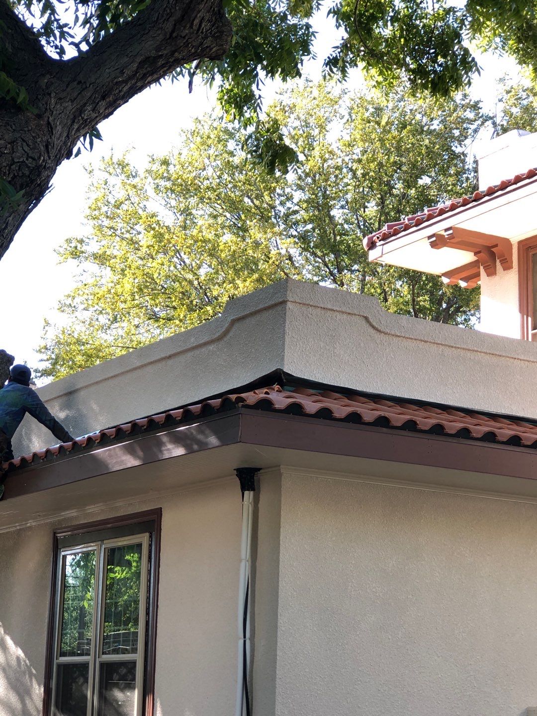 Tile roof project by Springtree Restoration 
