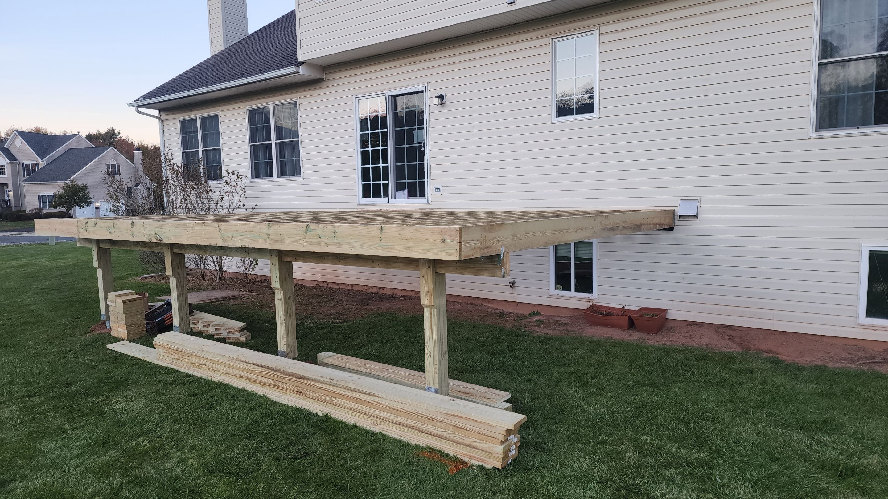 New Deck in Flemington by deck guardian