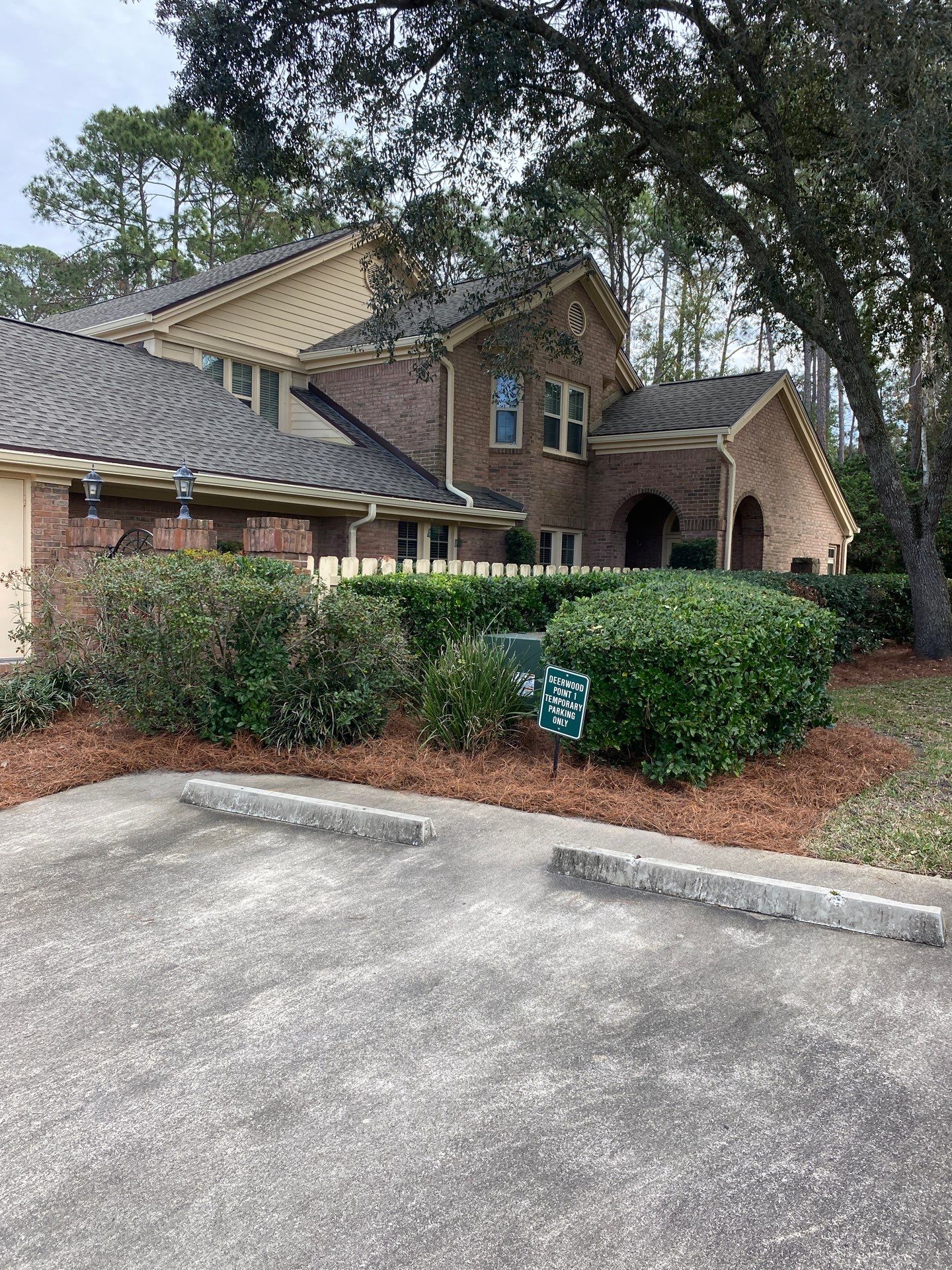 Deerwood Pointe | Tree Removal & Pine Straw Installation by ProGreen Services