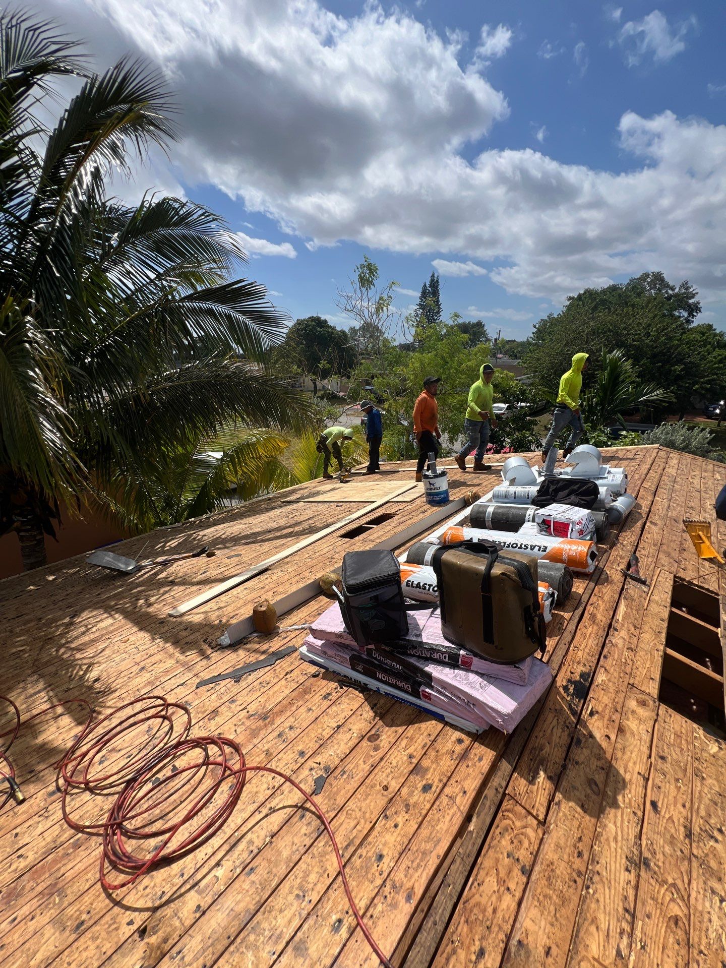 Beautiful Blue Shingle Re-Roof in Hollywood! by First Due Roofing