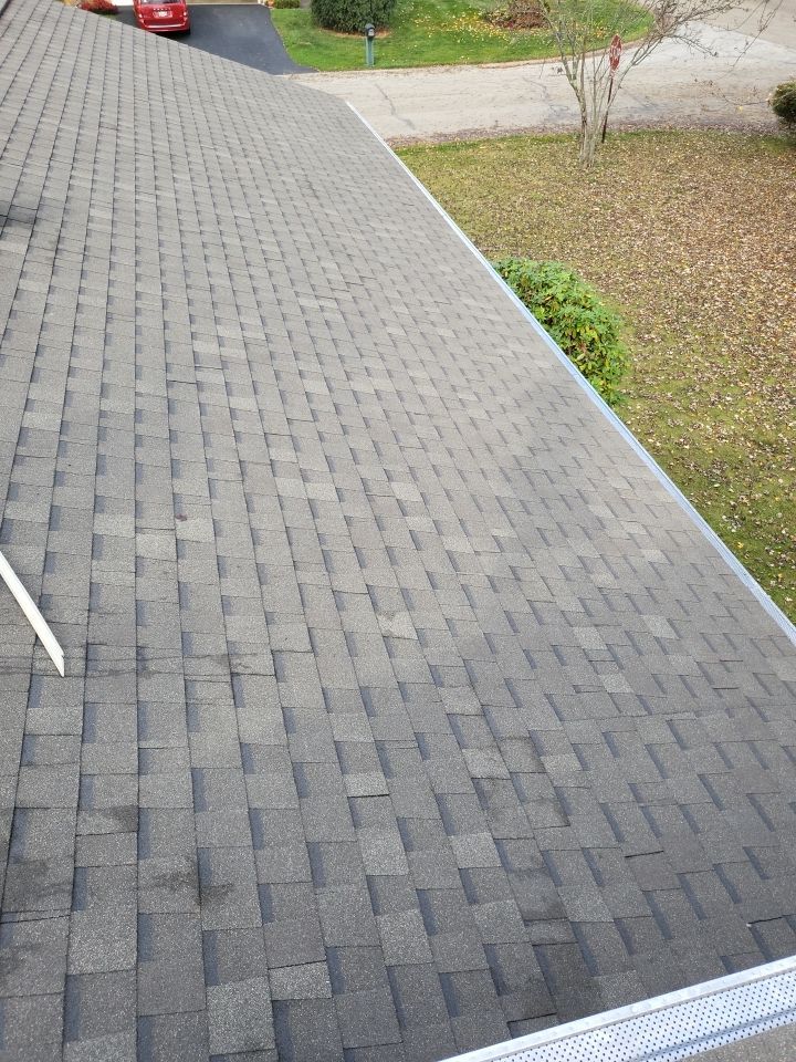 ATLAS PINNACLE COLOR: PRISTINE SCOTCHGARD WEATHERED DRIP EDGE: MUSKET BROWN by Eagle Eye Roofing