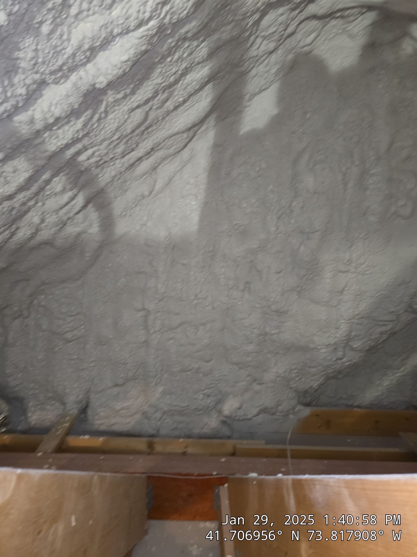 Attic Insulation using open cell spray foam by NYS Foam & Energy