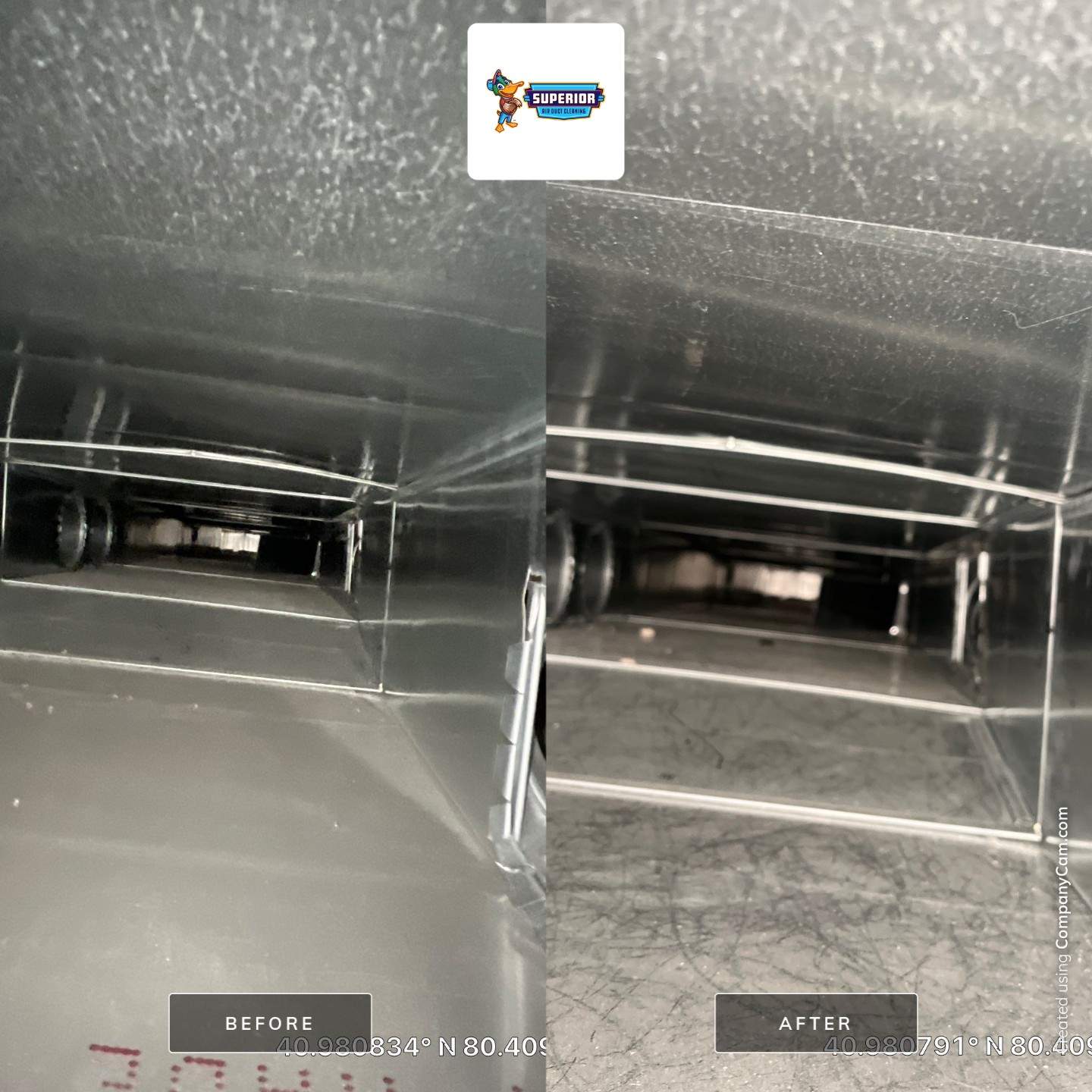Air Duct Cleaning With a Vacuum Truck in New Castle, PA by Superior Air Duct Cleaning