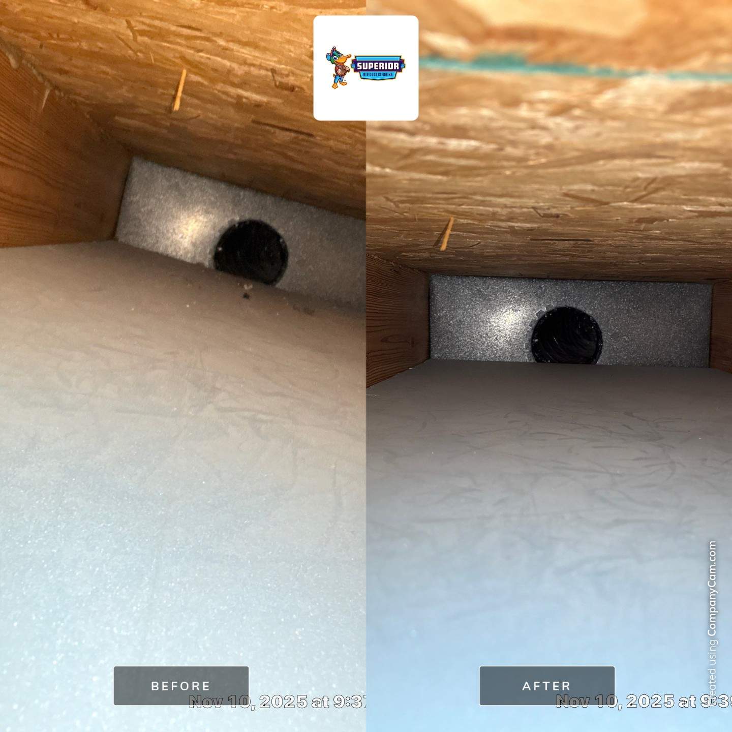 Air Duct Cleaning With a Vacuum Truck in Grove City, PA by Superior Air Duct Cleaning