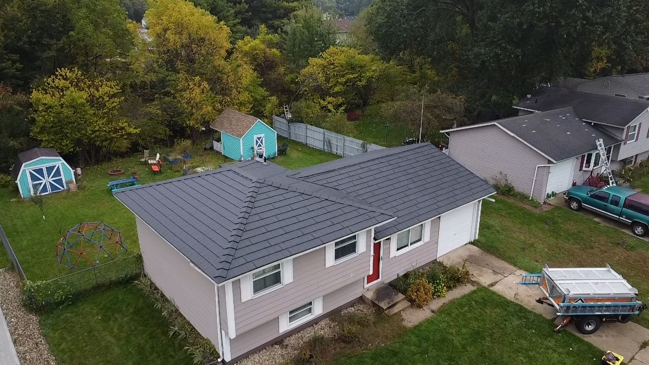 Mishawaka Indiana Metal Slate Roof Installation – Residential Upgrade by 4Ever Metal Roofing