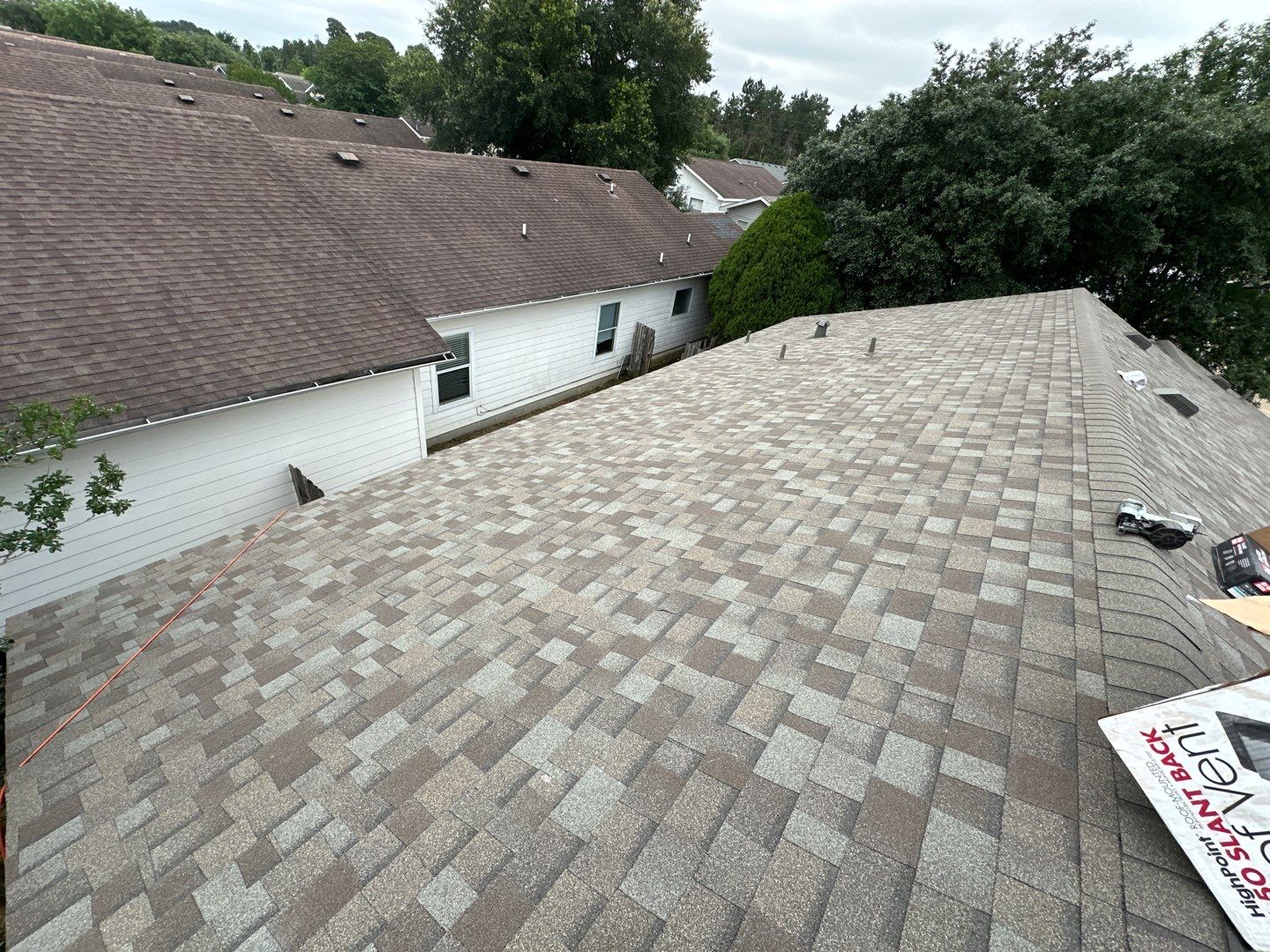 Residential Roofing Installation using Owen's Corning Duration (Lifetime) Shingles by Roof Repair Company
