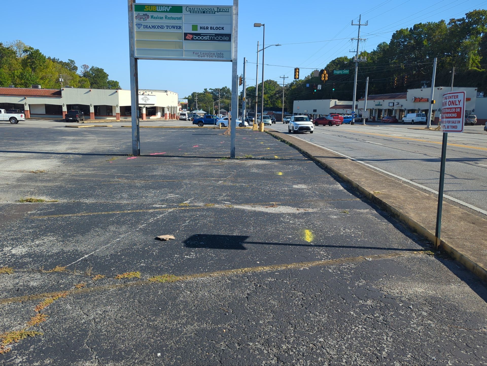Parking Lot Utility Locate / GPR Investigation by Alsip Locating Service, LLC