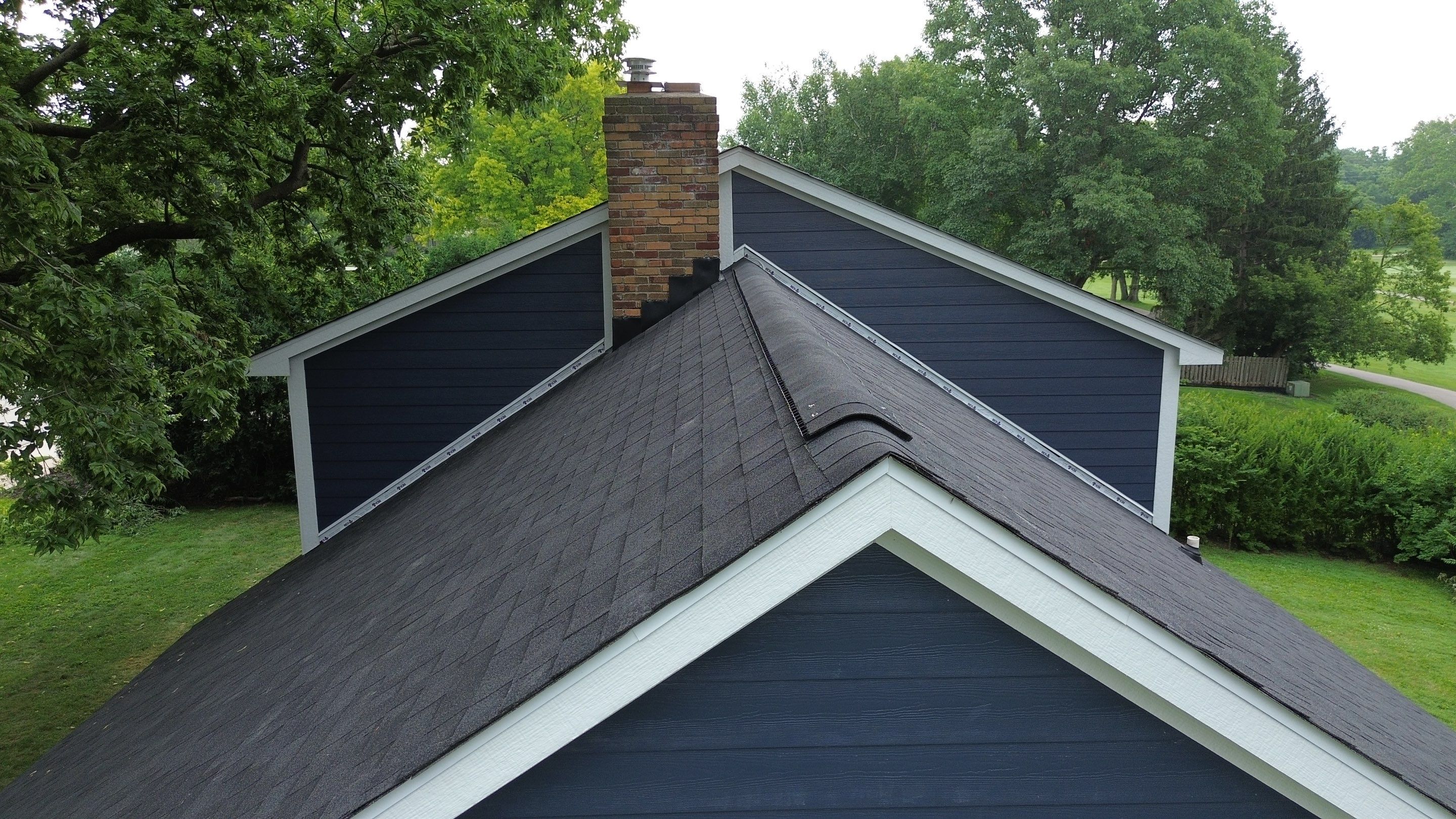 Project in Carmel by Moss Roofing
