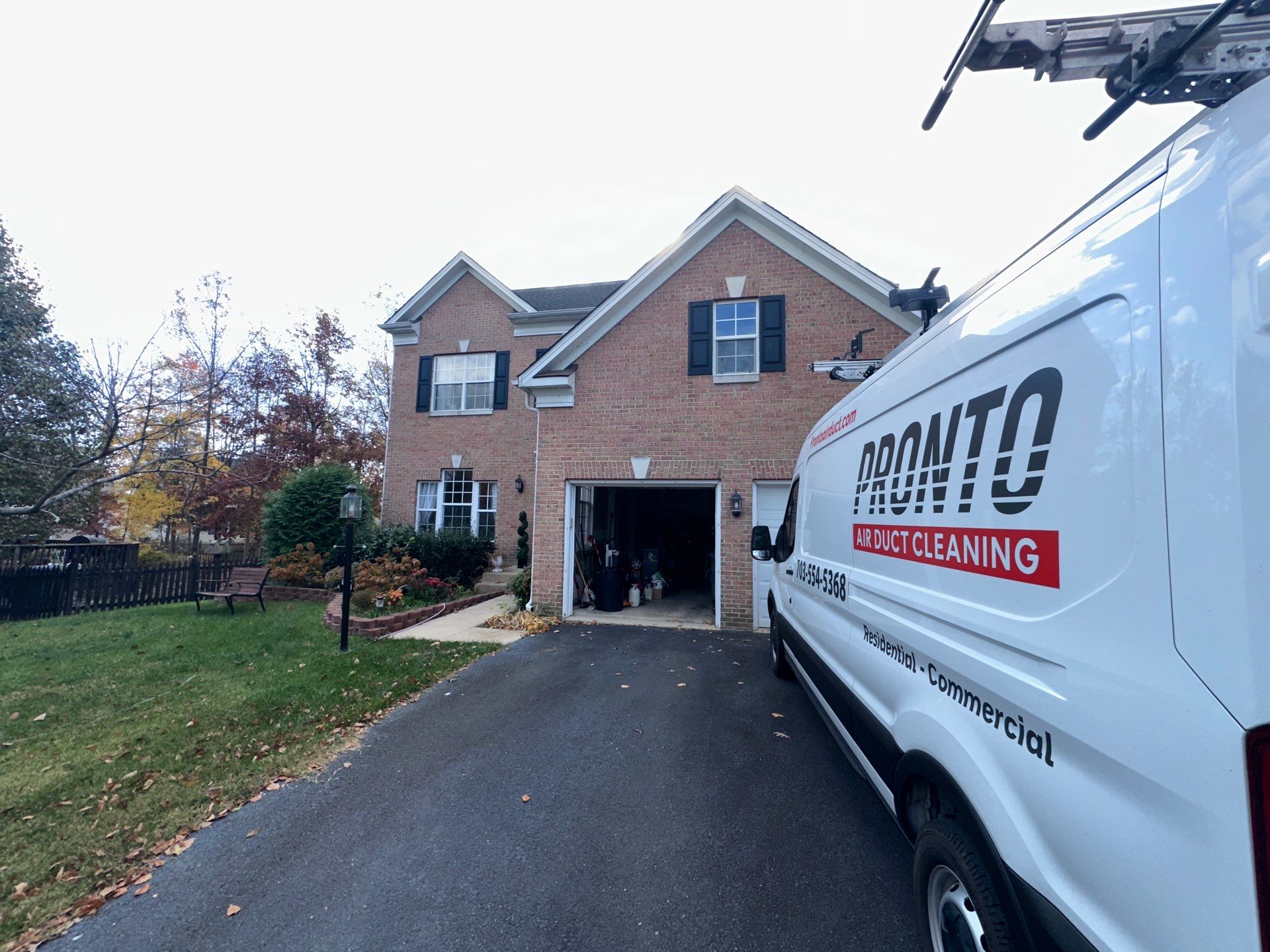 Duct Cleaning using Commercial vaccum by Pronto Air Duct Cleaning
