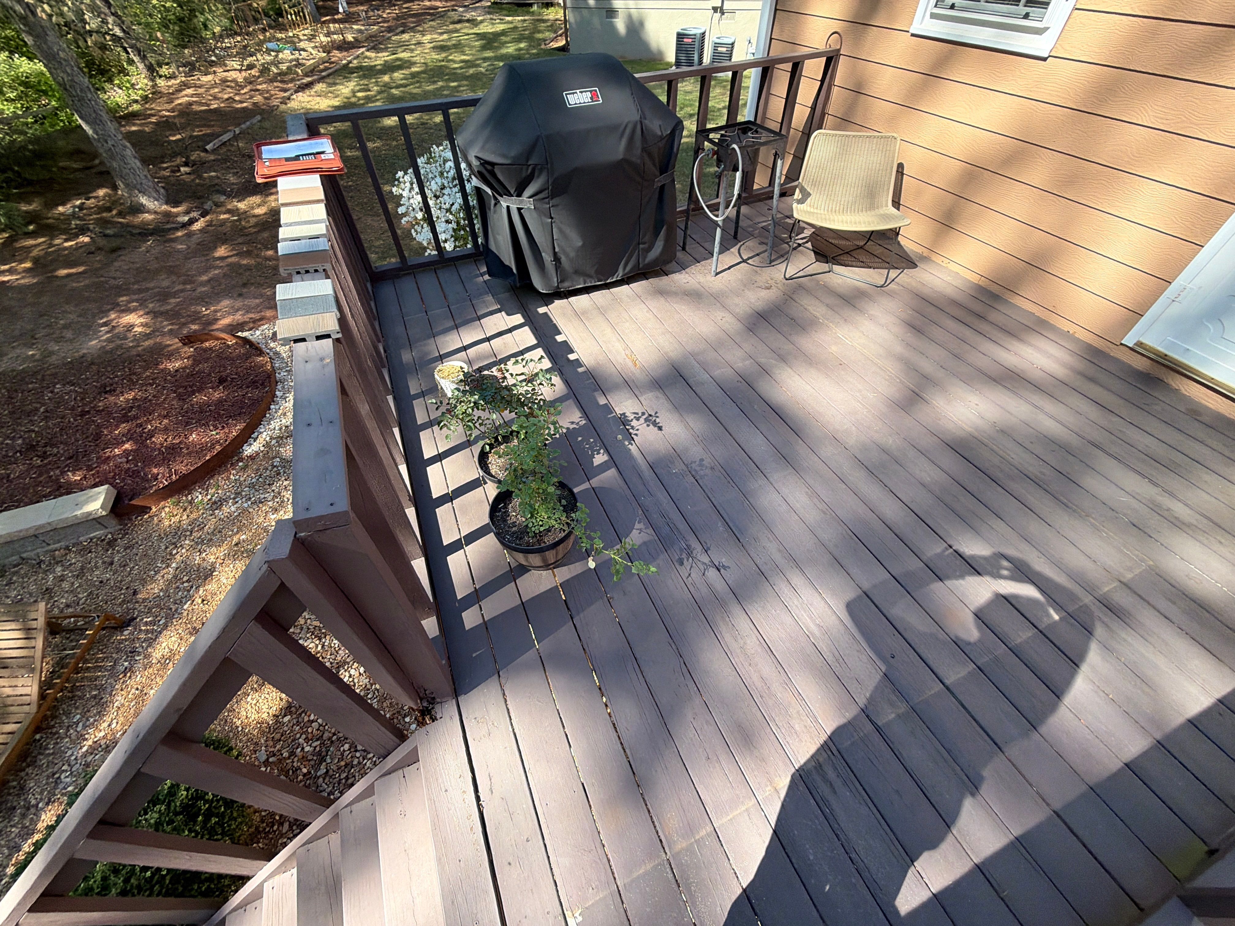 Lawrenceville, GA Deck Rebuild using Deckorators Venture Series and Pressure Treated Pine by Nelson Exteriors 