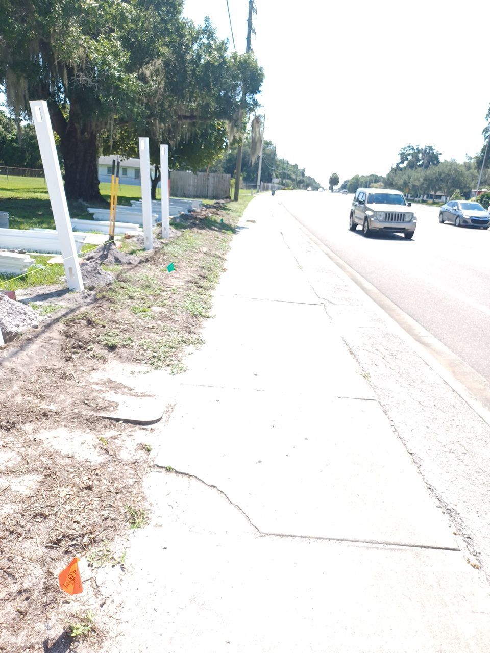 Sarasota, FL 6ft. Tall White Vinyl Privacy Fence by Asap fence and gates, LLC