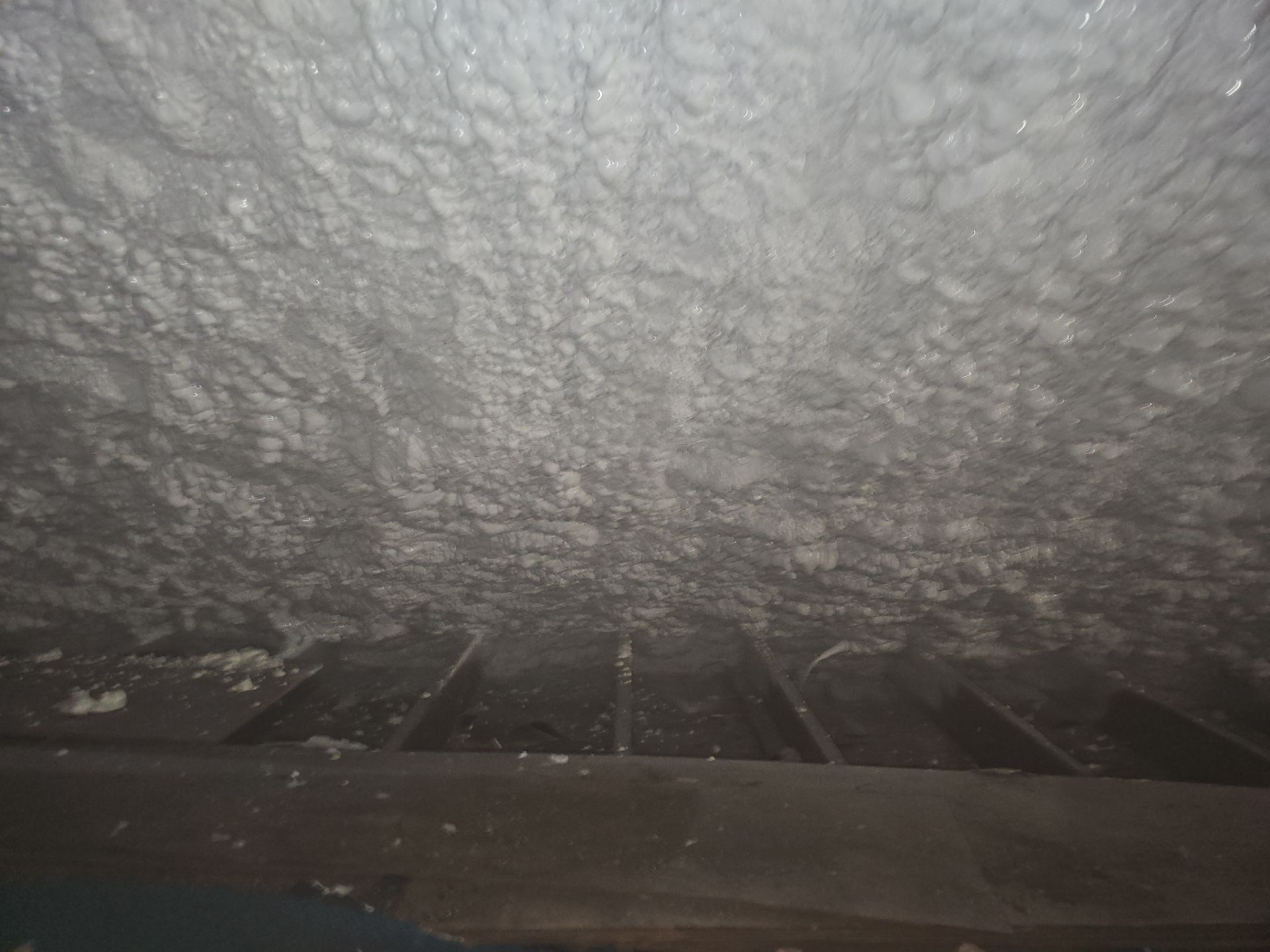 Attic Insulation using open cell spray foam by NYS Foam & Energy