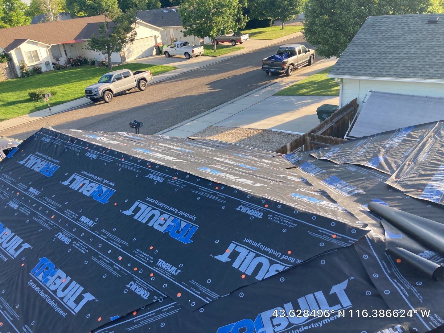 Meridian Idaho Residential Roofing Installation using Owens Corning by ID Roofing LLC